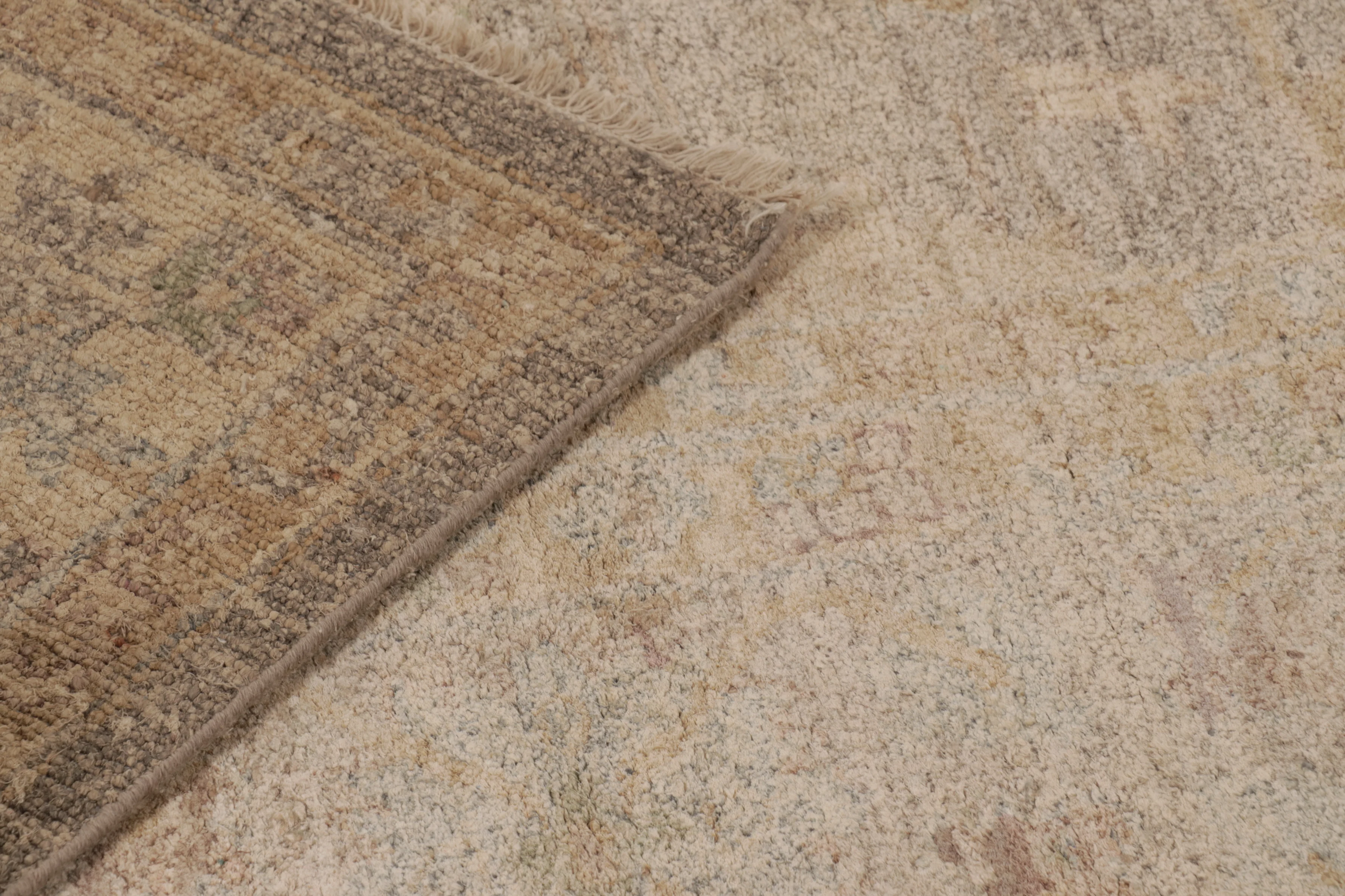 Oversized Contemporary Oushak Style Rug