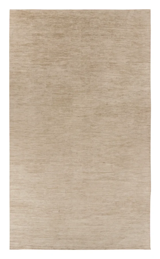 Rug & Kilim’s Oversized Contemporary Textural Rug in Soft & Tonal Beige