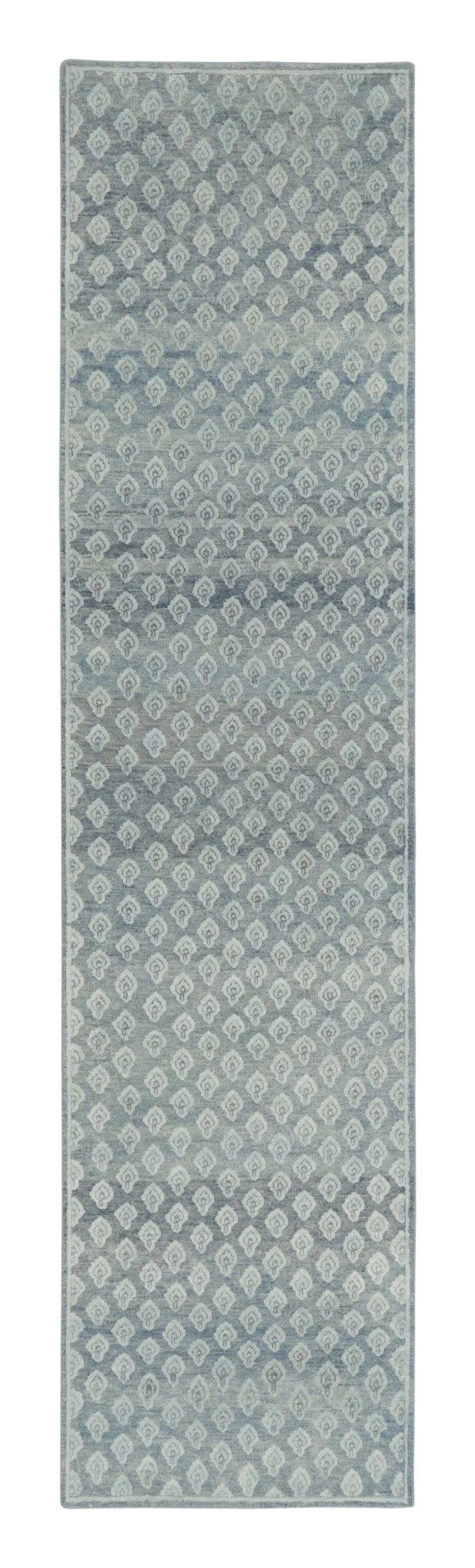 Block Print Geometric Runner