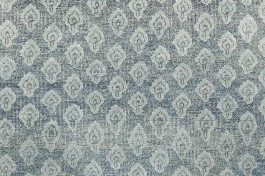Block Print Geometric Runner