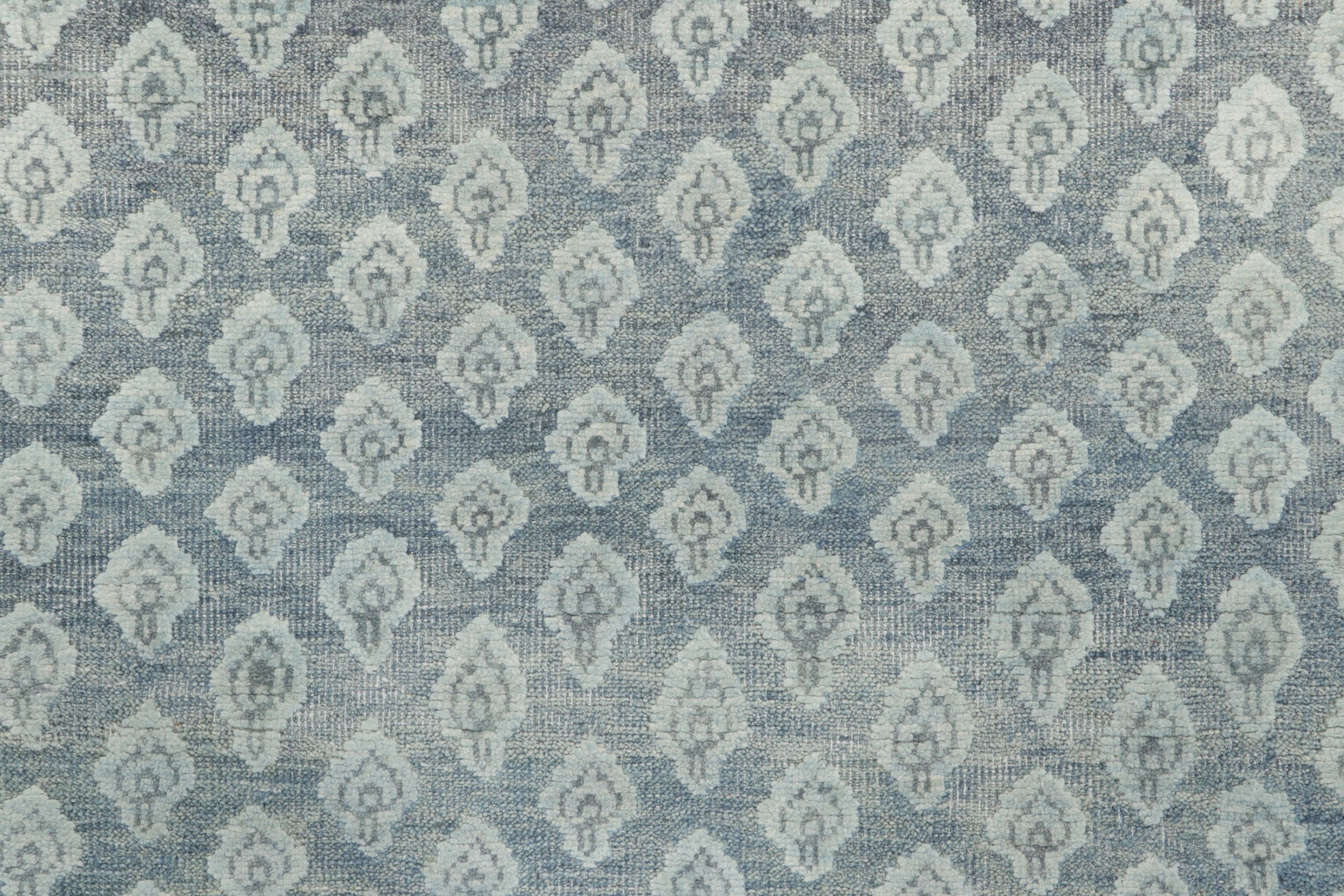 Block Print Geometric Runner