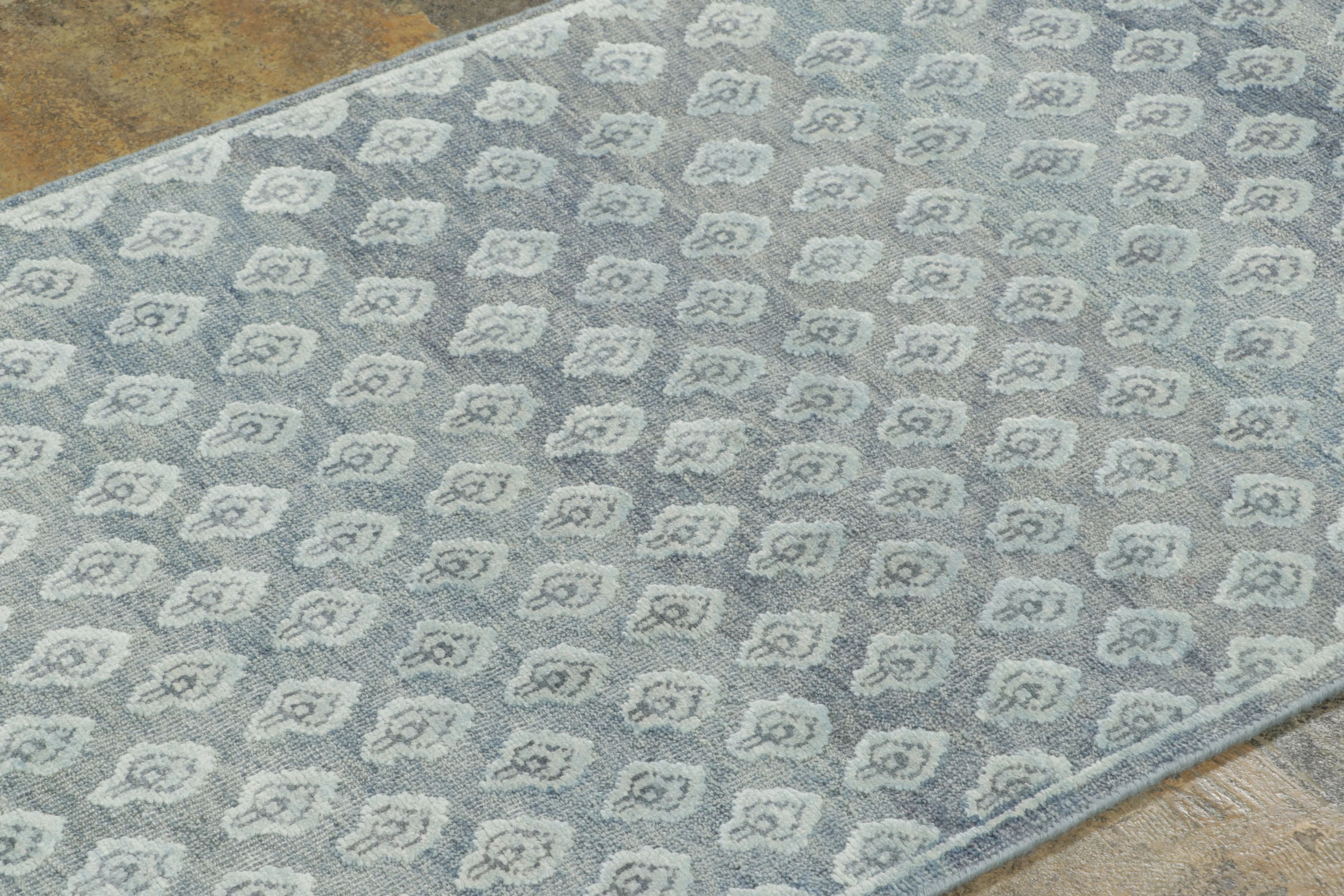 Block Print Geometric Runner