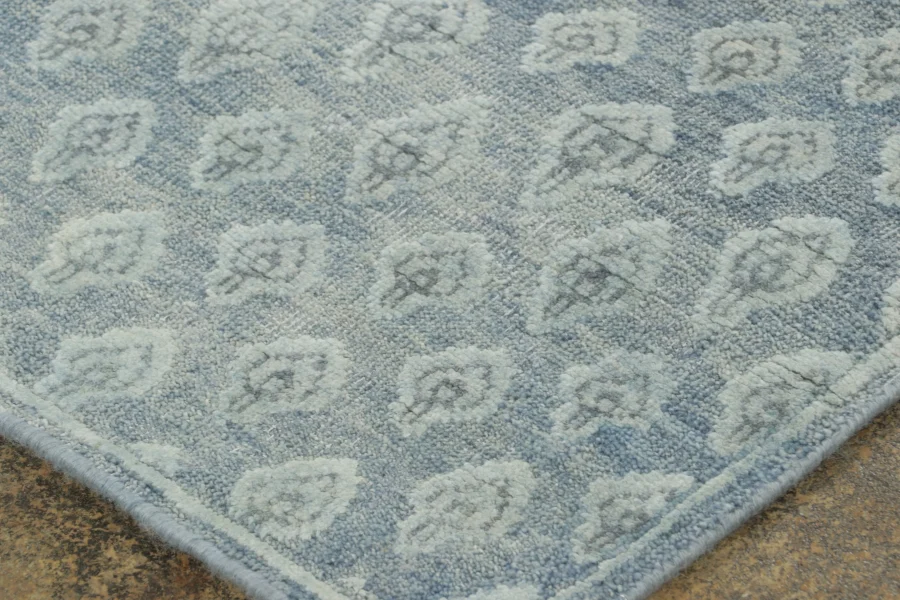 Block Print Geometric Runner