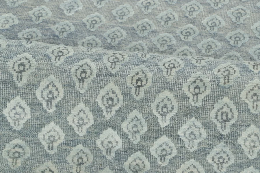 Block Print Geometric Runner