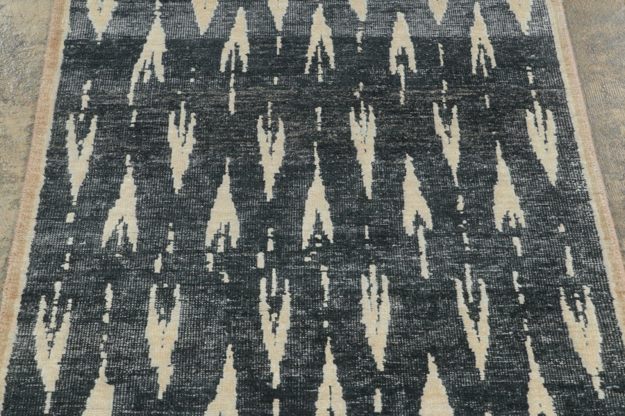 Block Print Geometric Rug