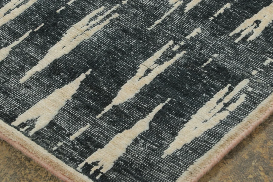 Block Print Geometric Rug