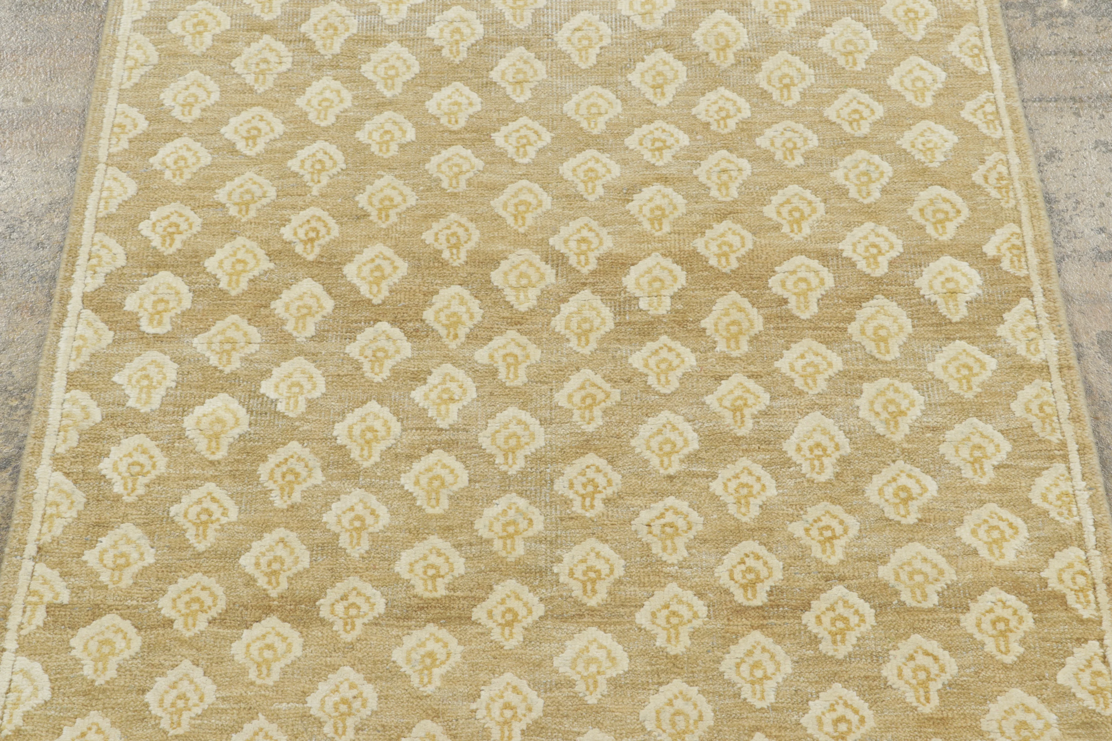 Block Print Geometric Rug