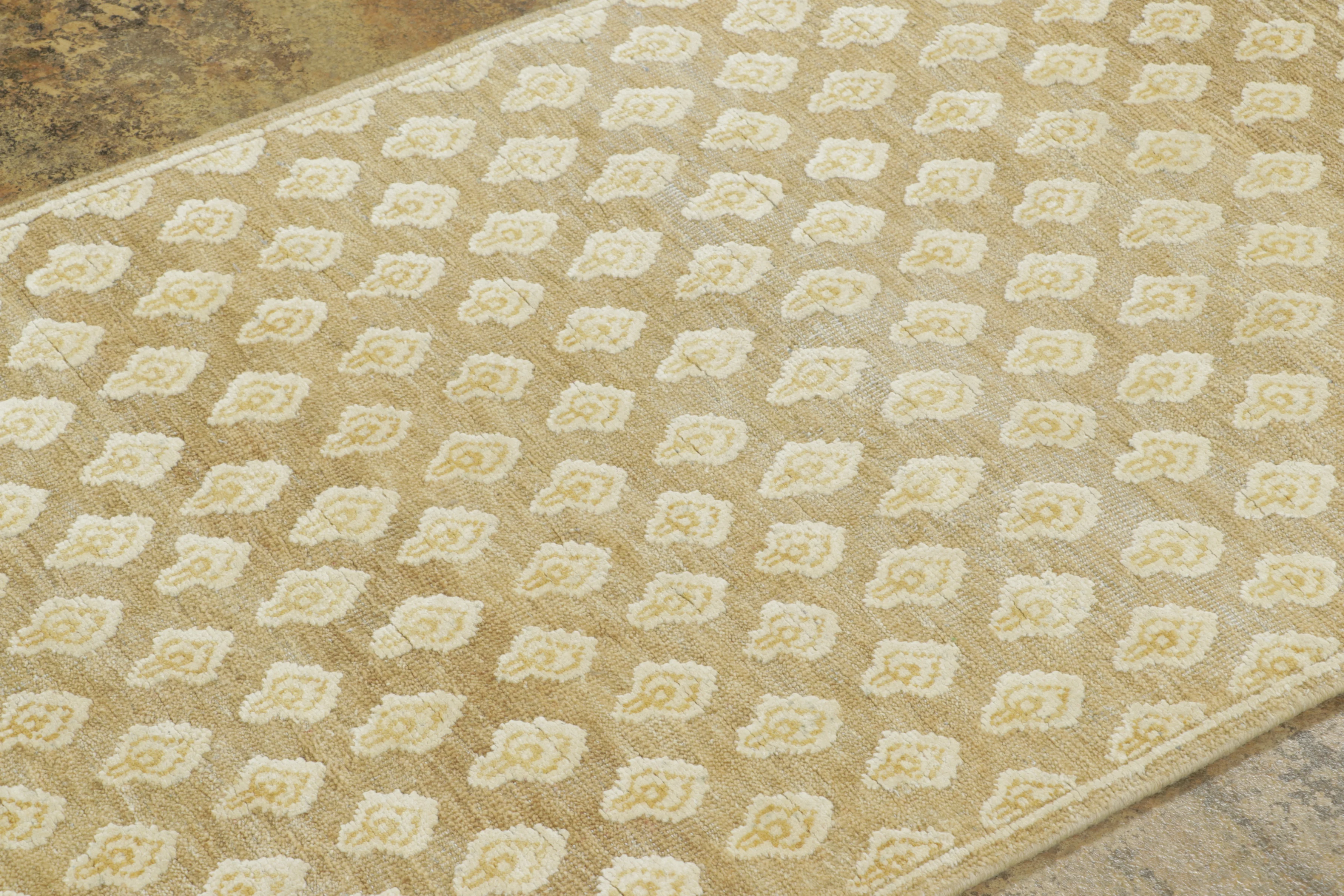 Block Print Geometric Rug