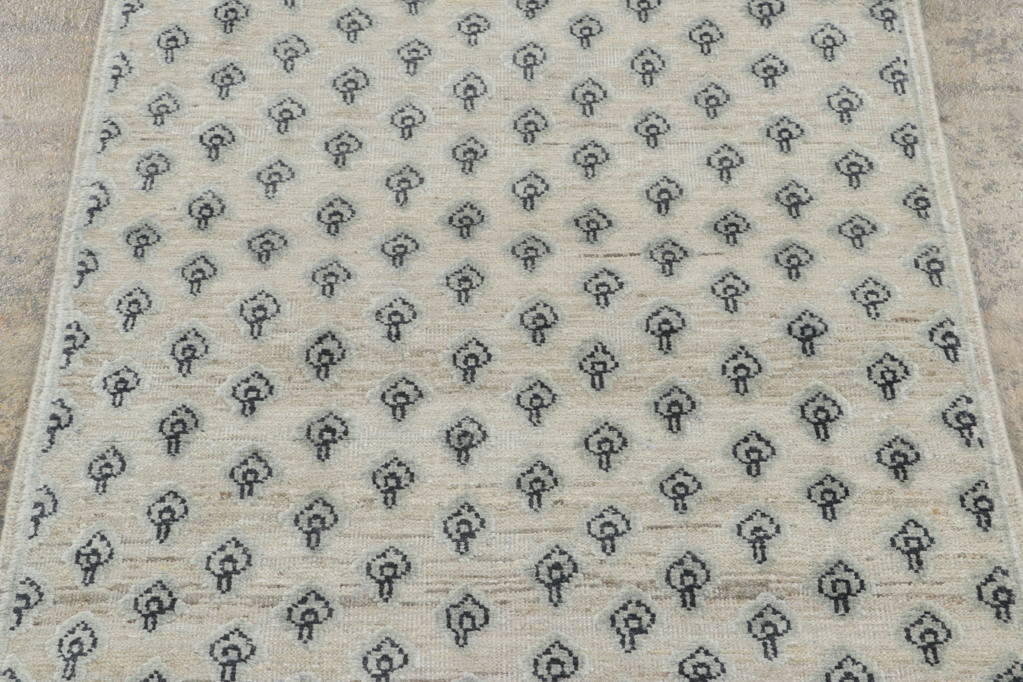 Block Print Geometric Rug