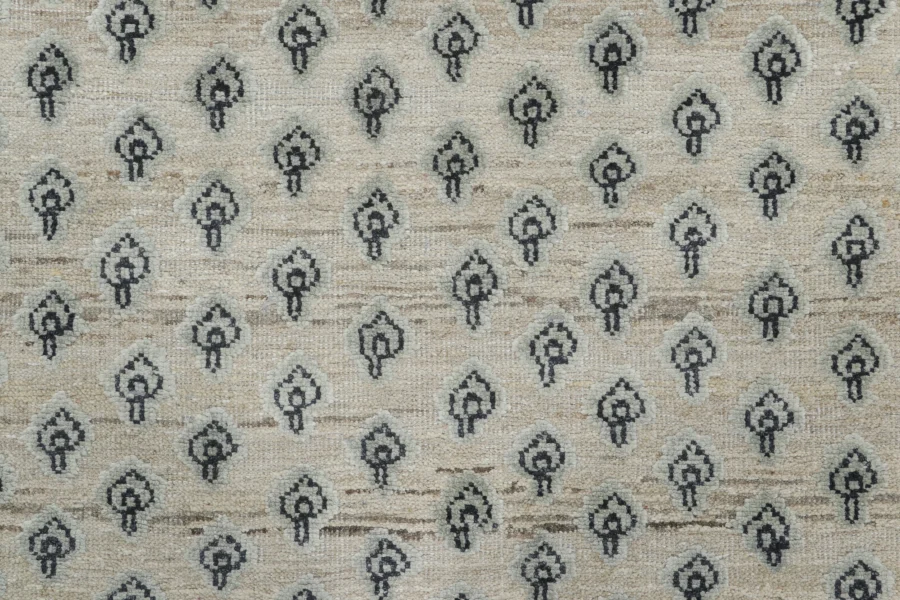 Block Print Geometric Rug