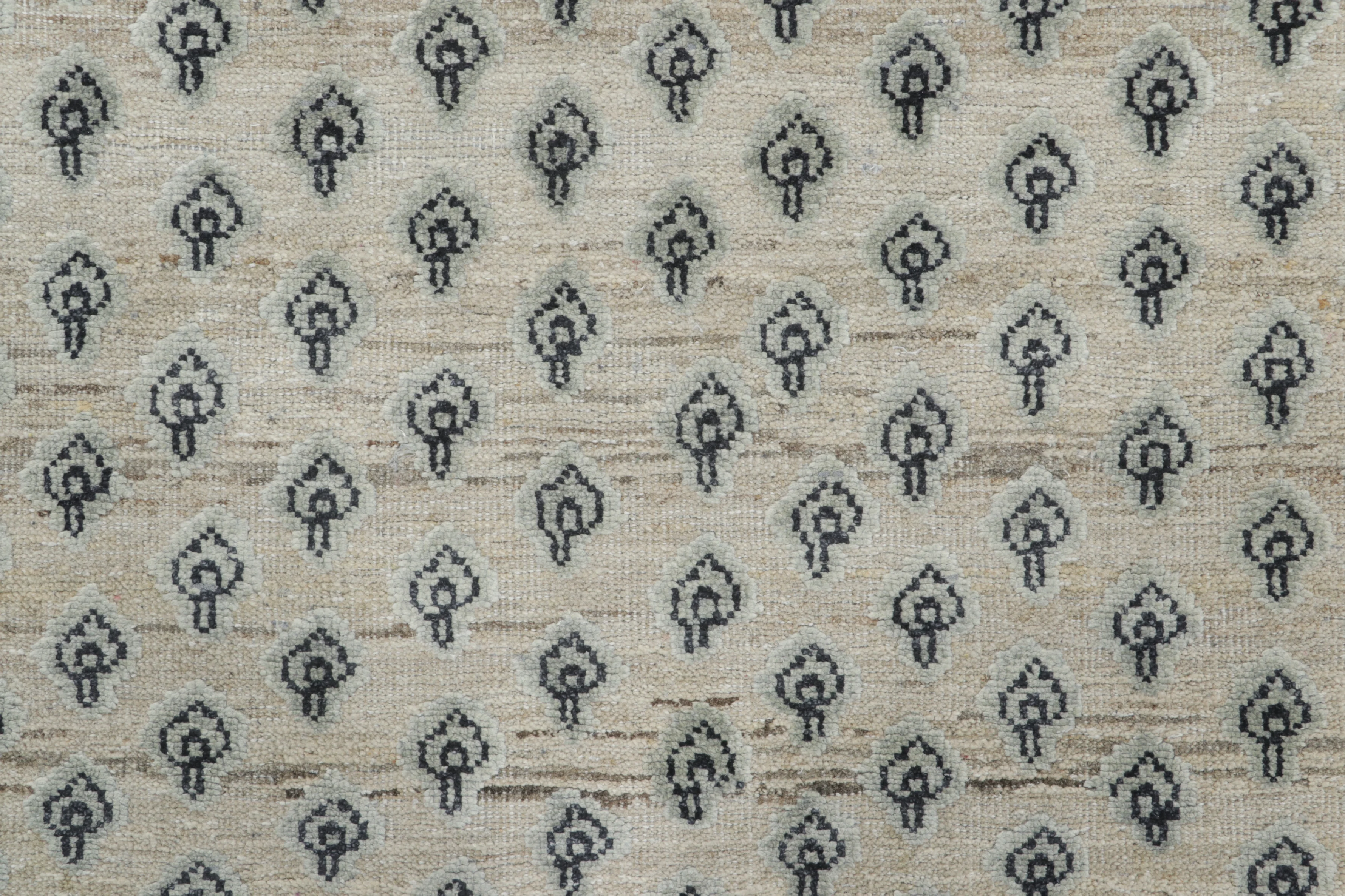 Block Print Geometric Rug