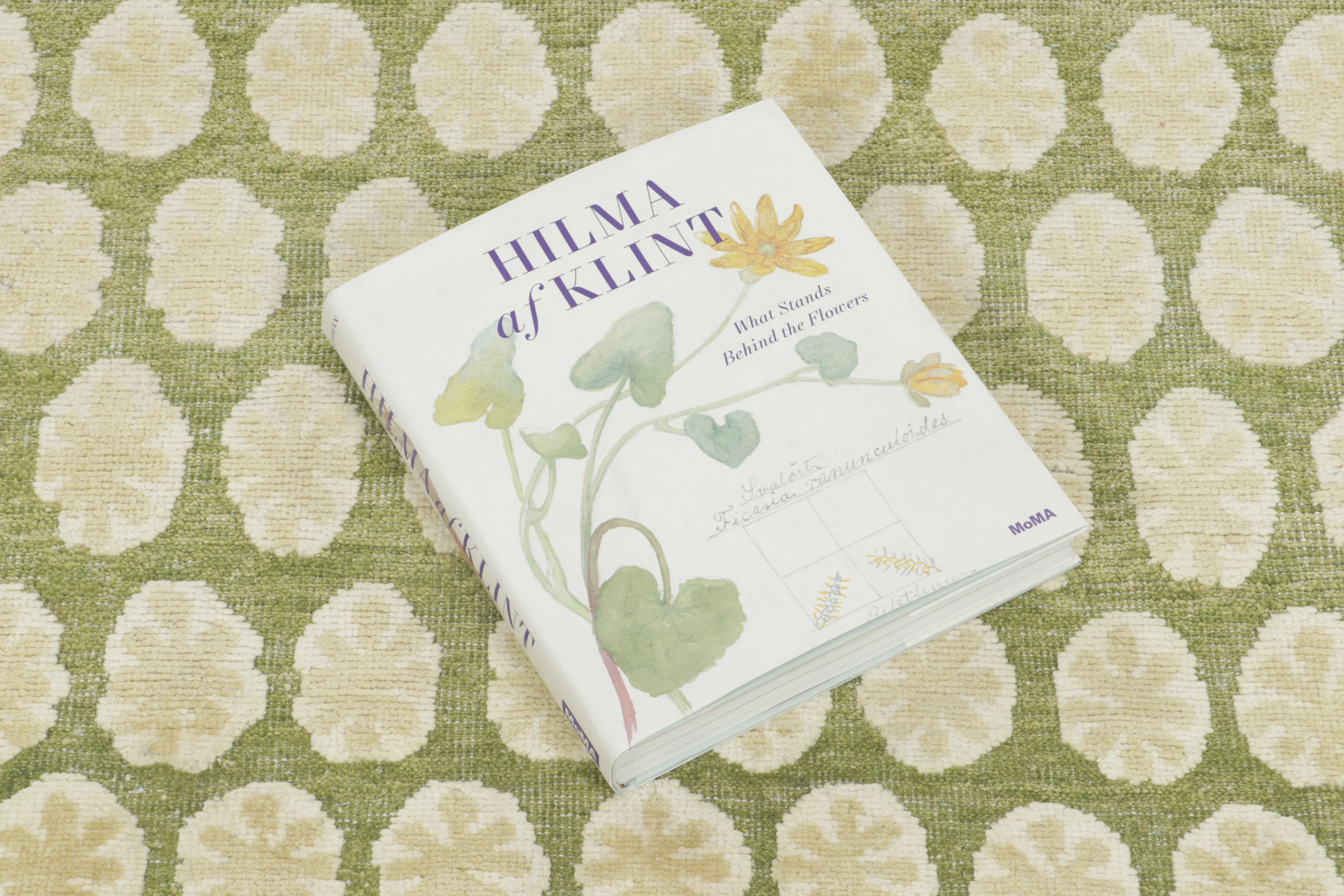 Block Print Floral Rug