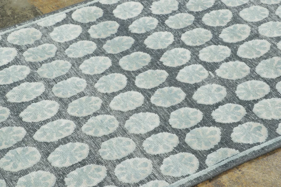 Block Print Floral Rug