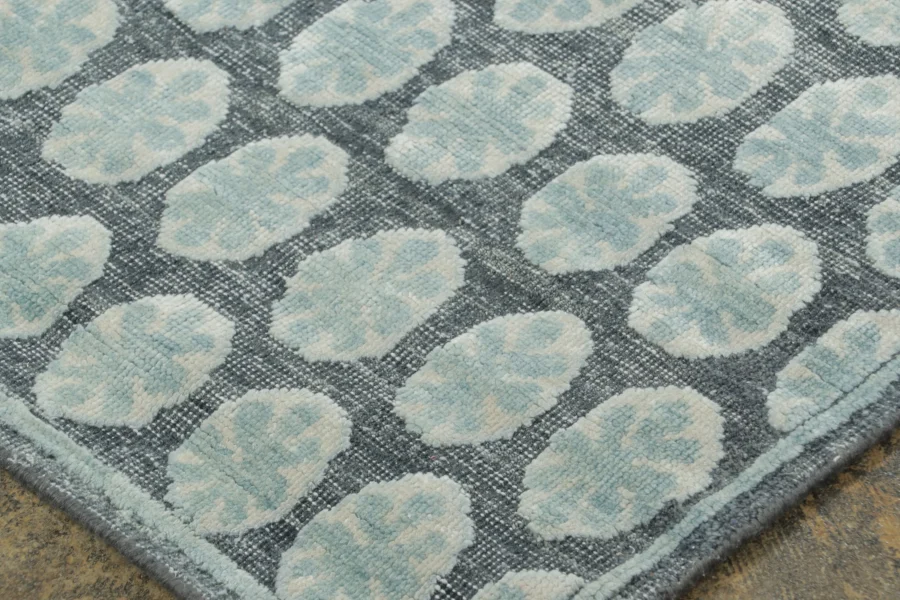 Block Print Floral Rug