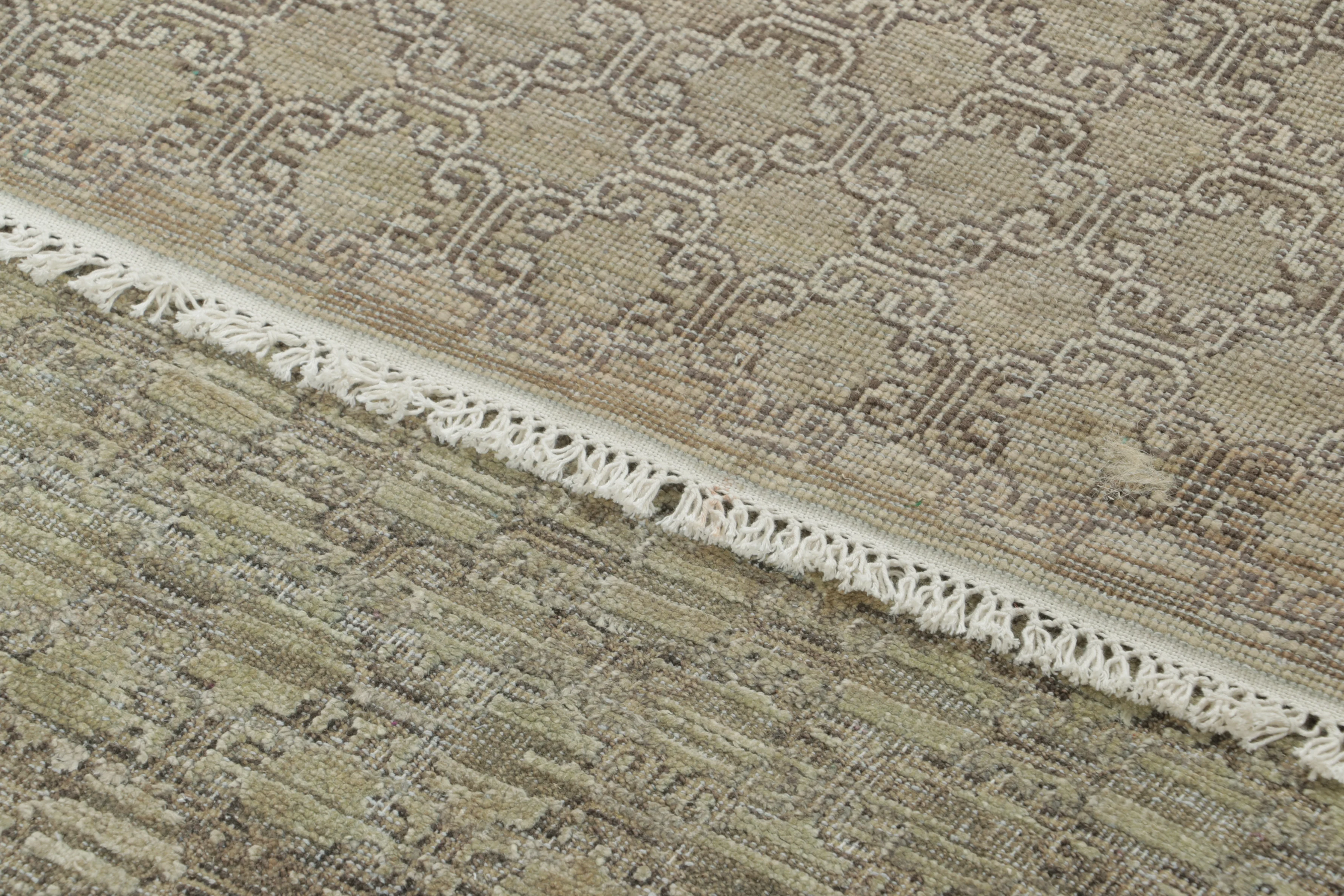 Block Print Geometric Rug