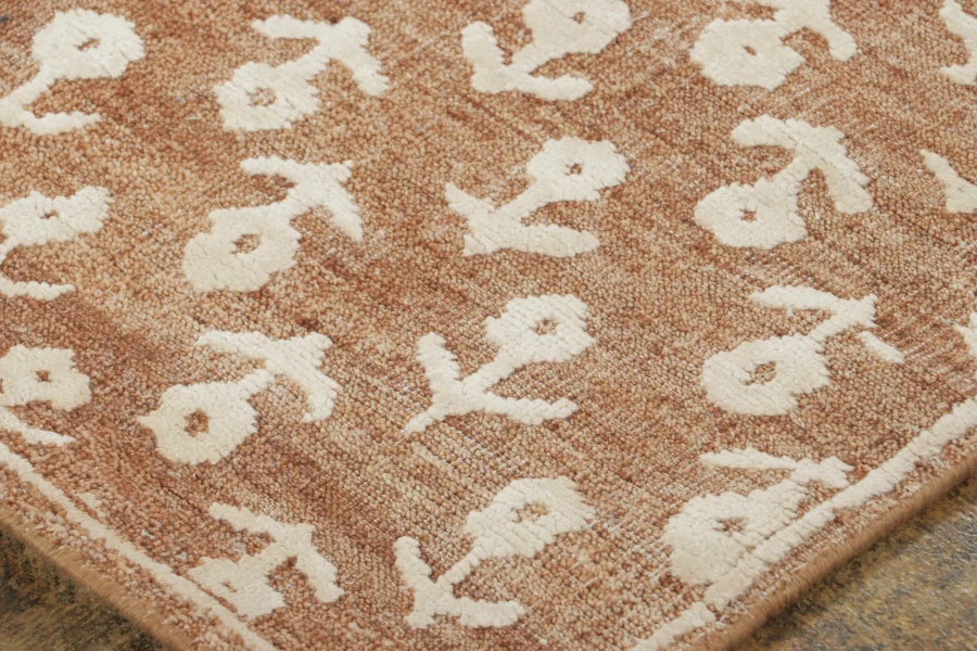 Block Print Floral Rug