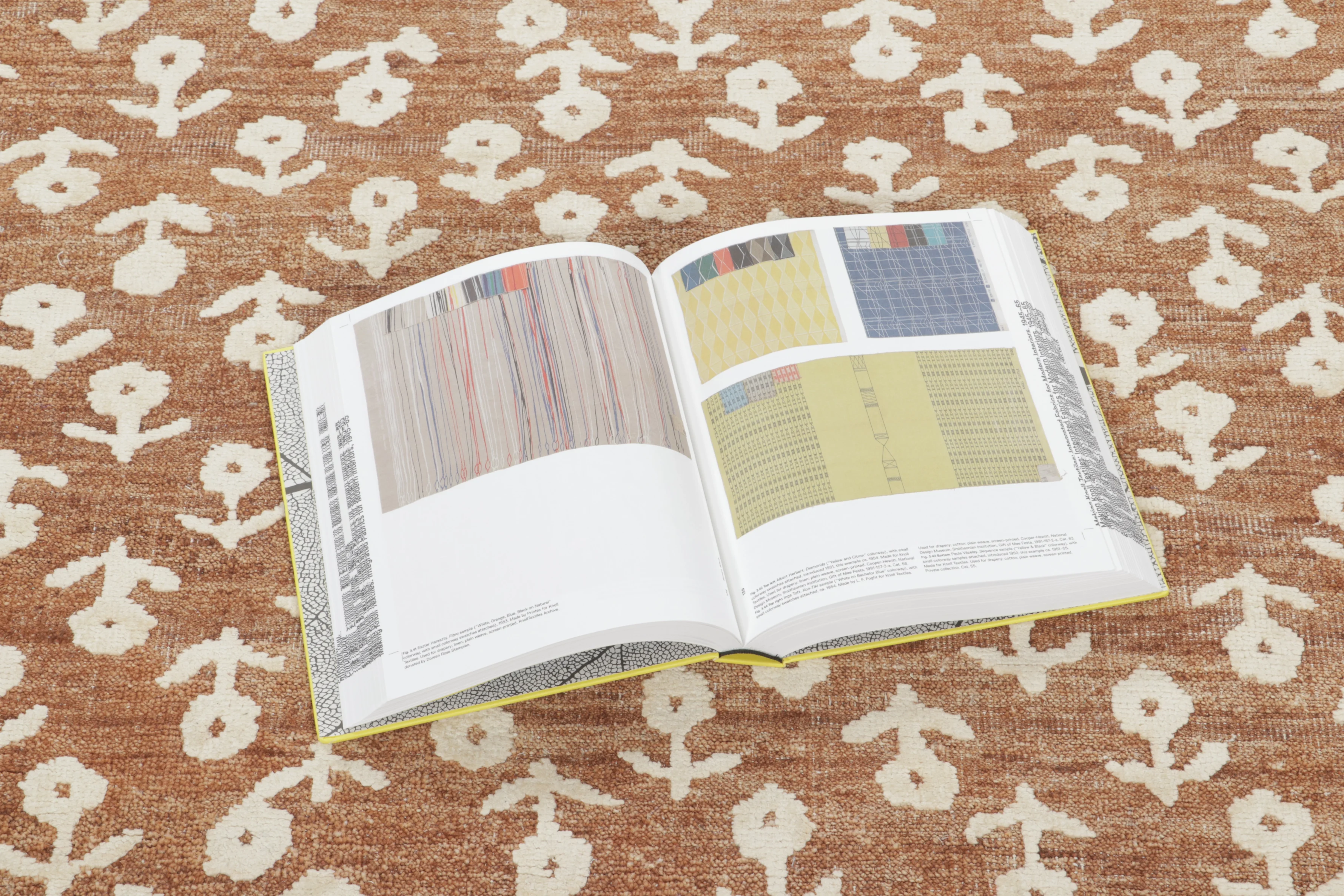 Block Print Floral Rug