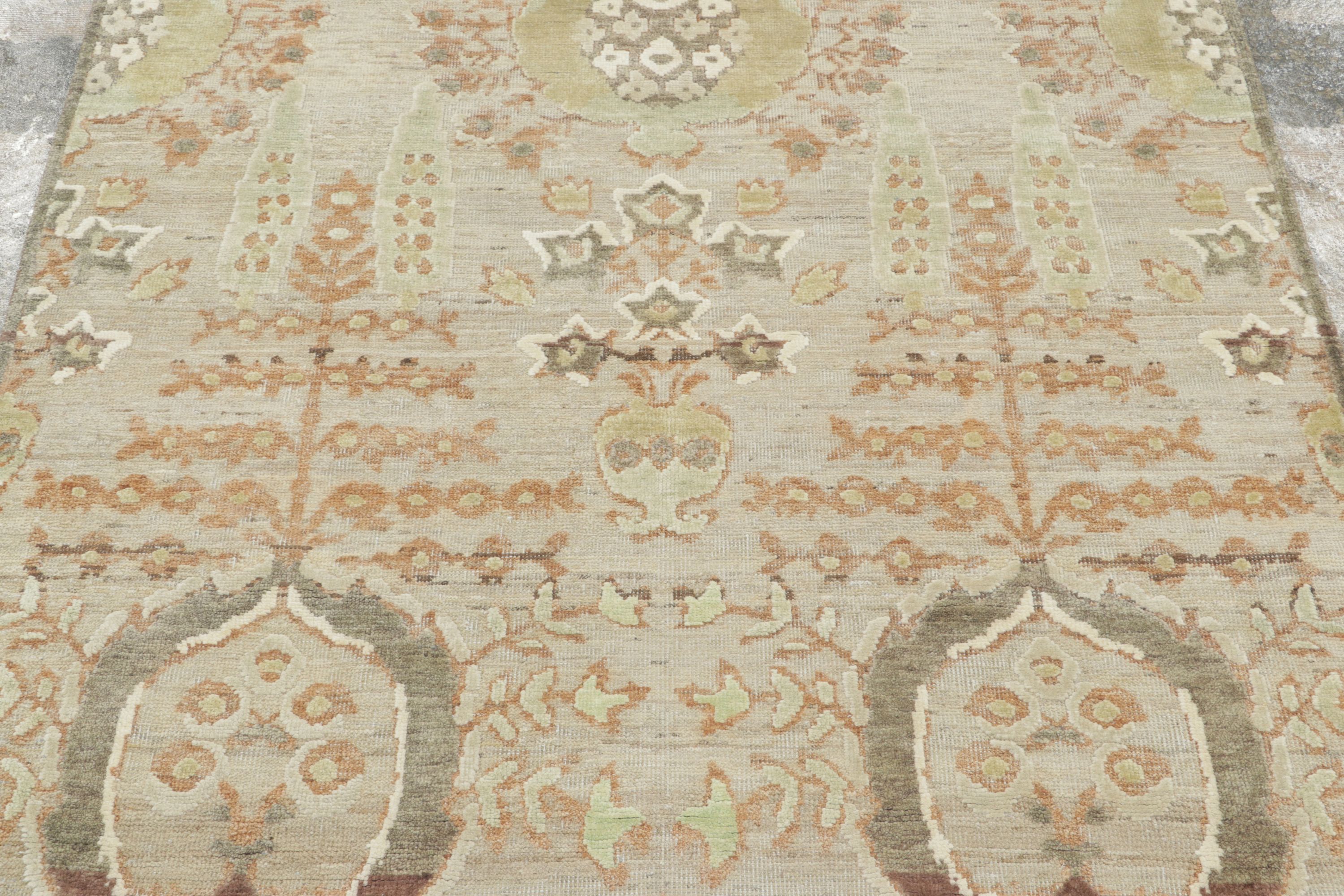 Block Print Floral Rug