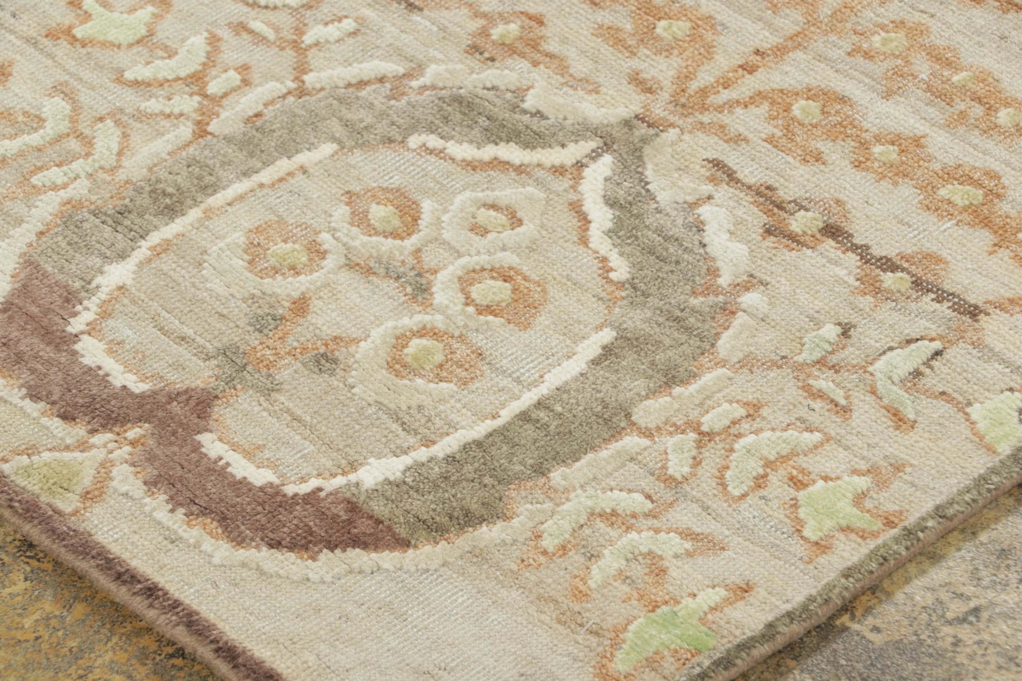 Block Print Floral Rug