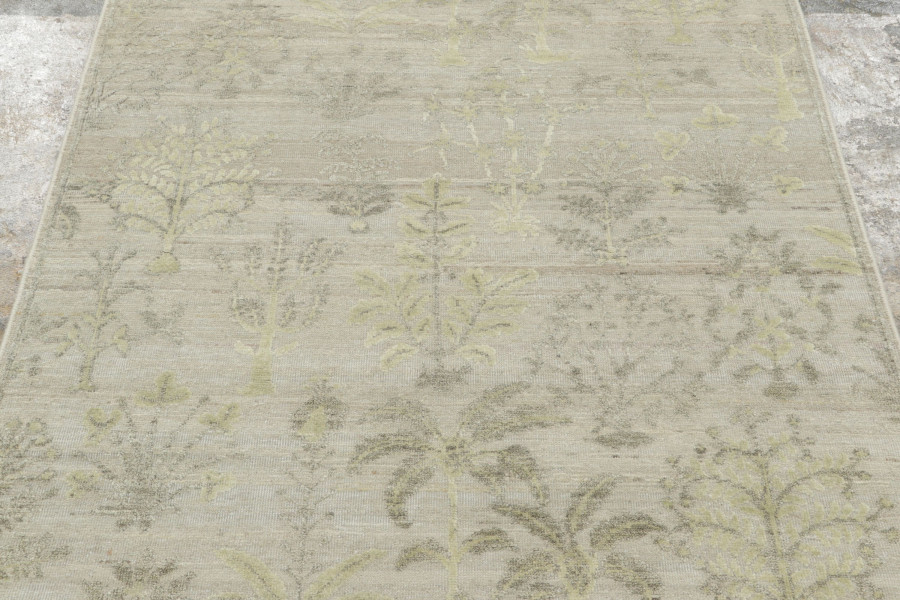 Block Print Floral Rug
