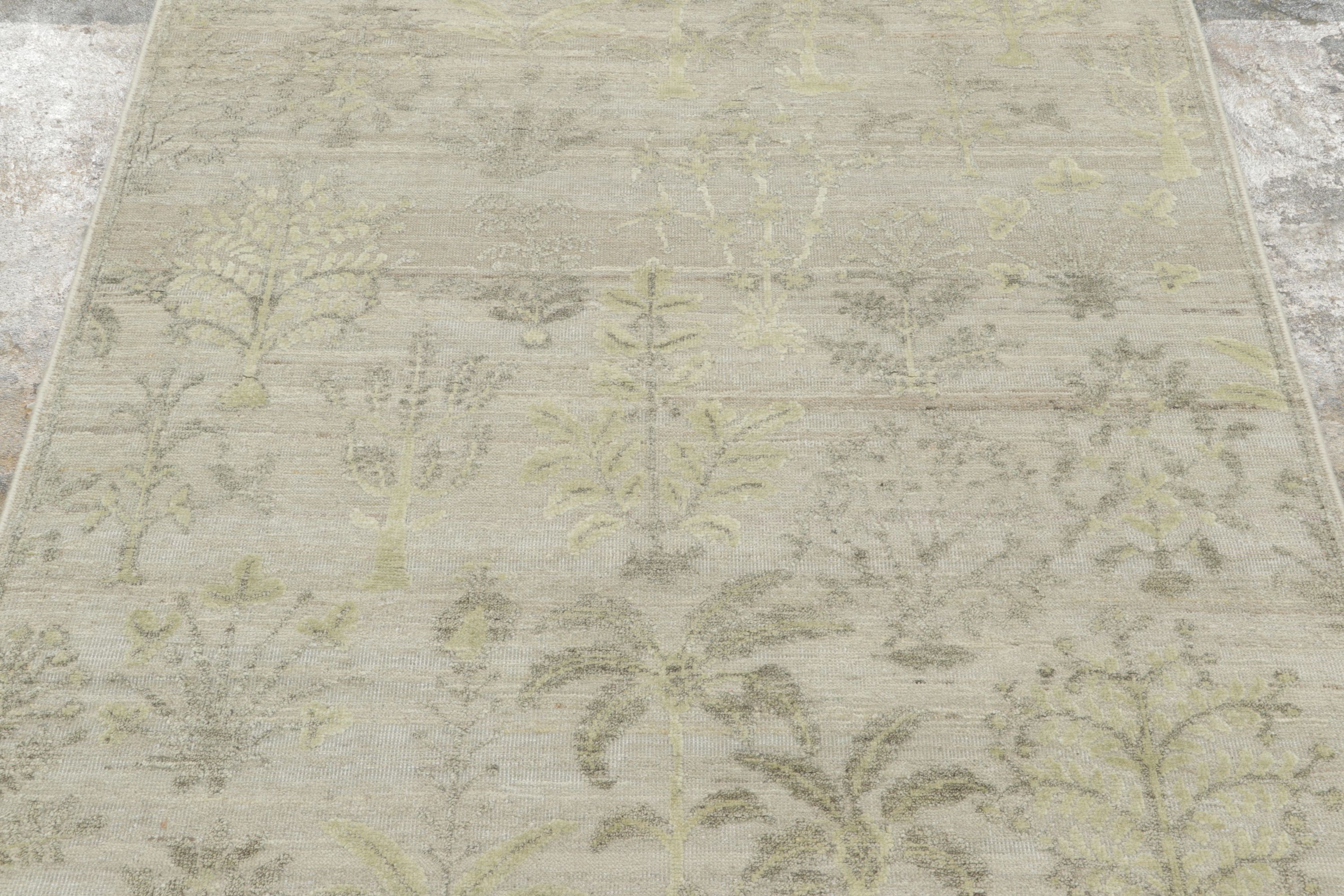 Block Print Floral Rug