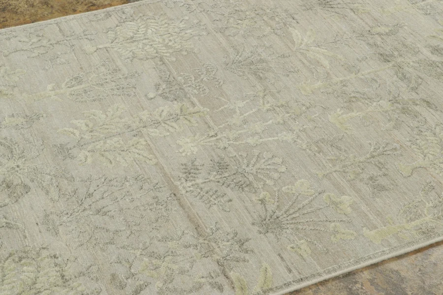 Block Print Floral Rug