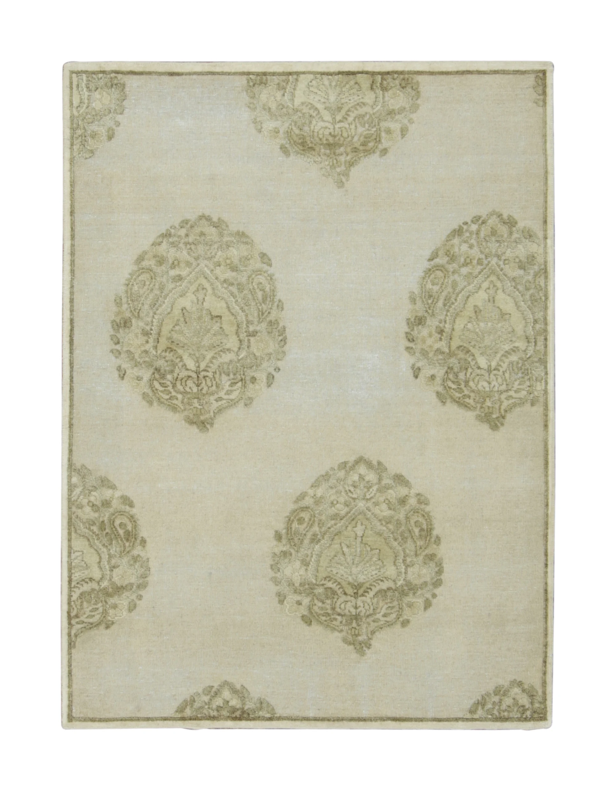 Block Print Floral Rug