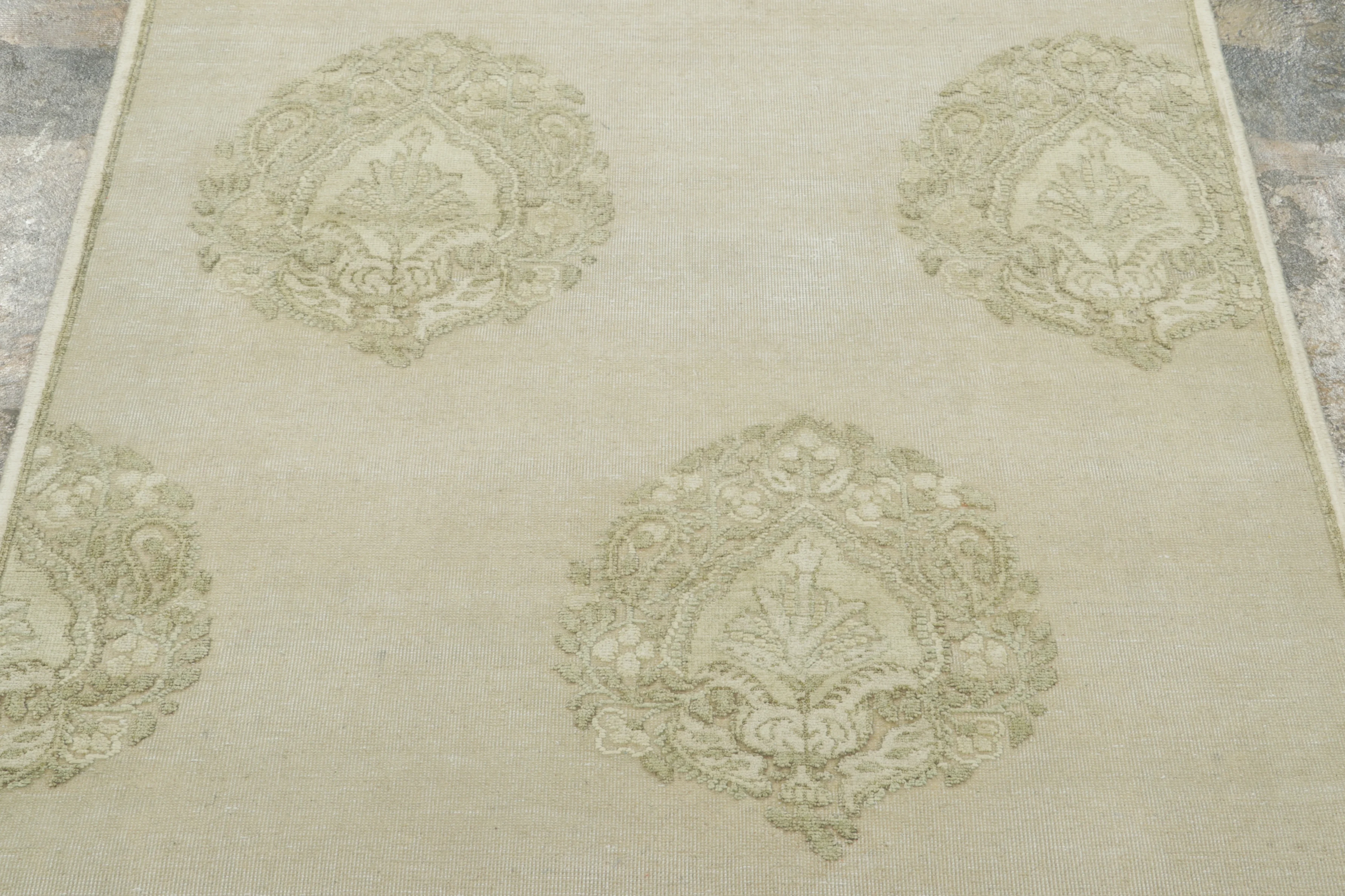 Block Print Floral Rug