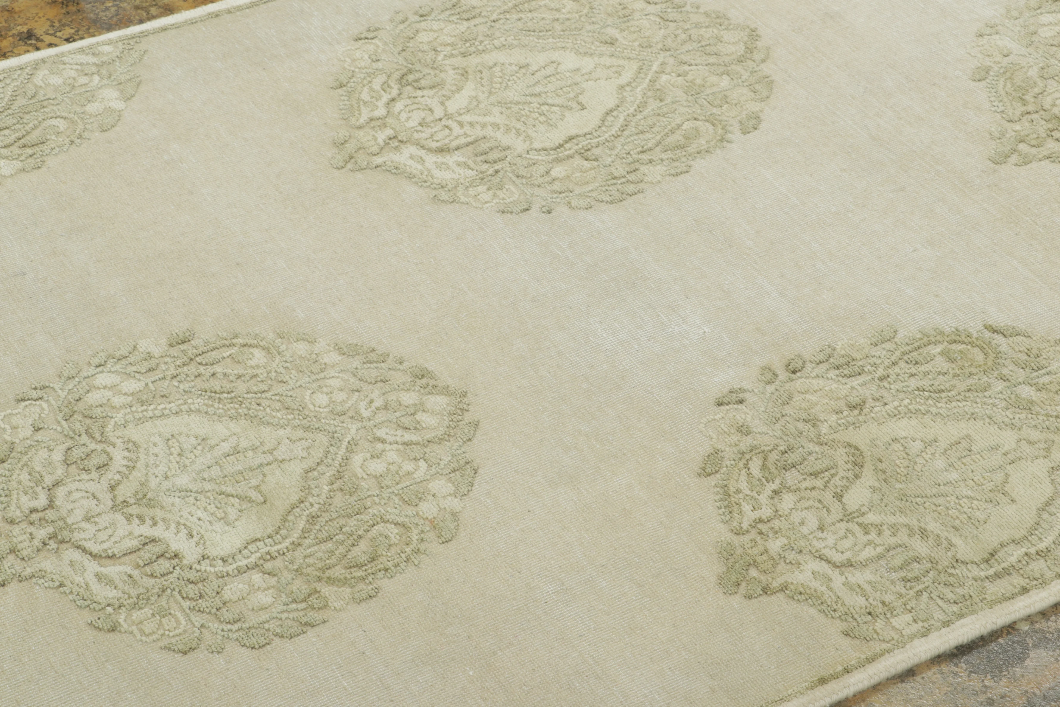 Block Print Floral Rug