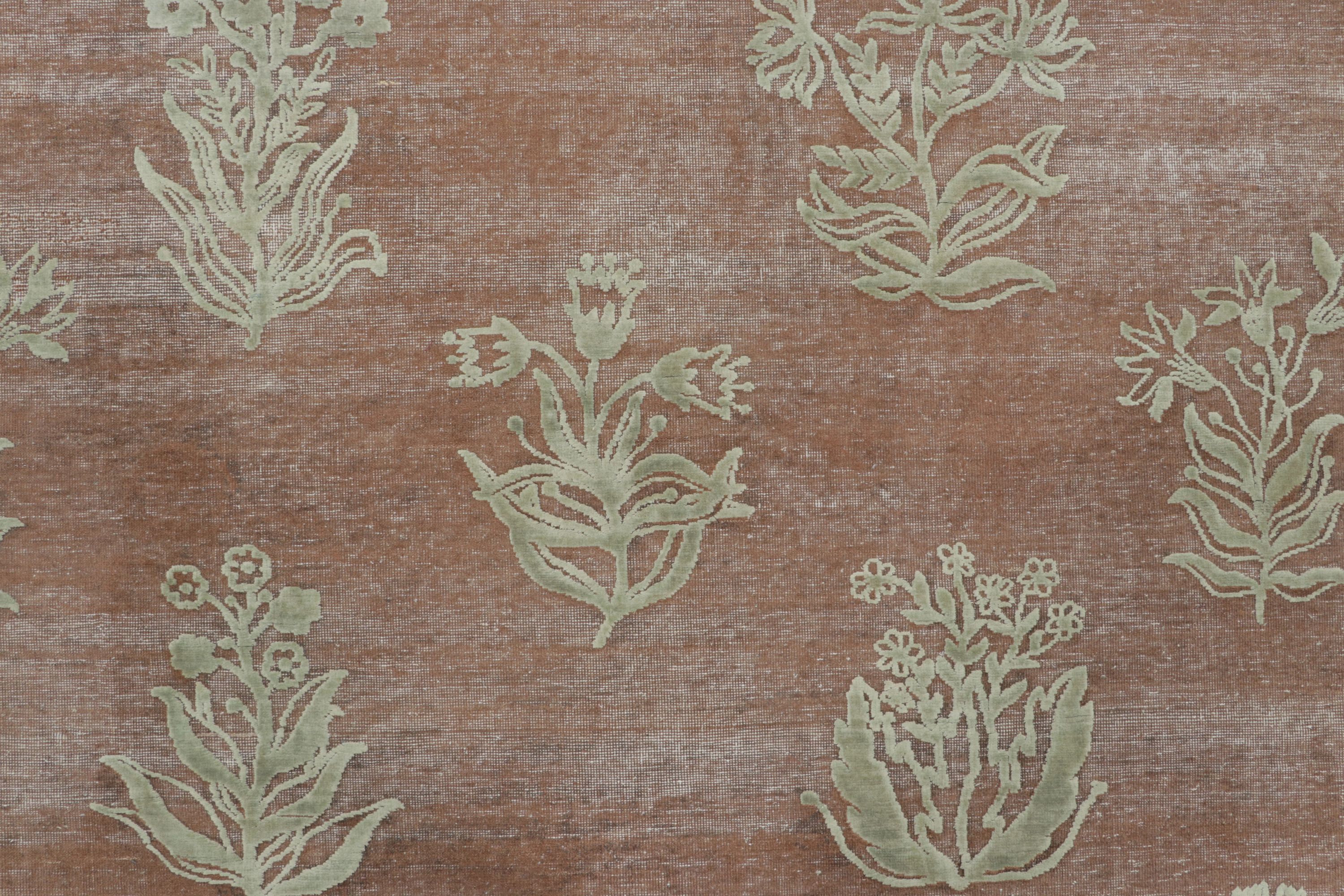 Block Print Floral Rug