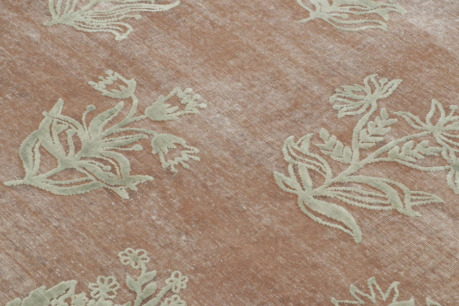 Block Print Floral Rug