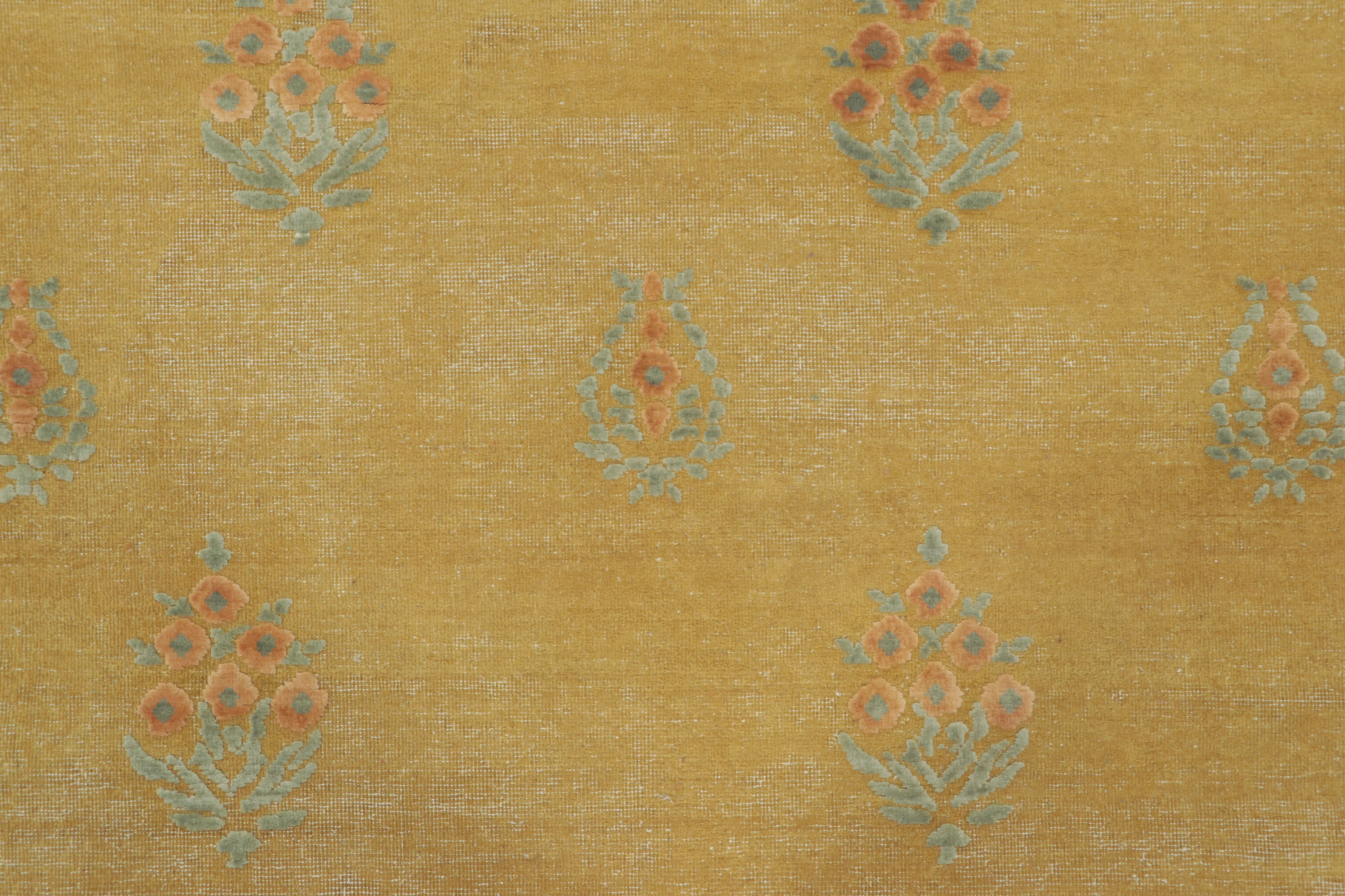 Block Print Floral Rug