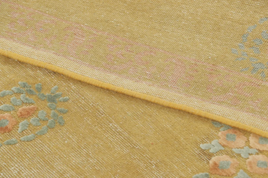 Block Print Floral Rug