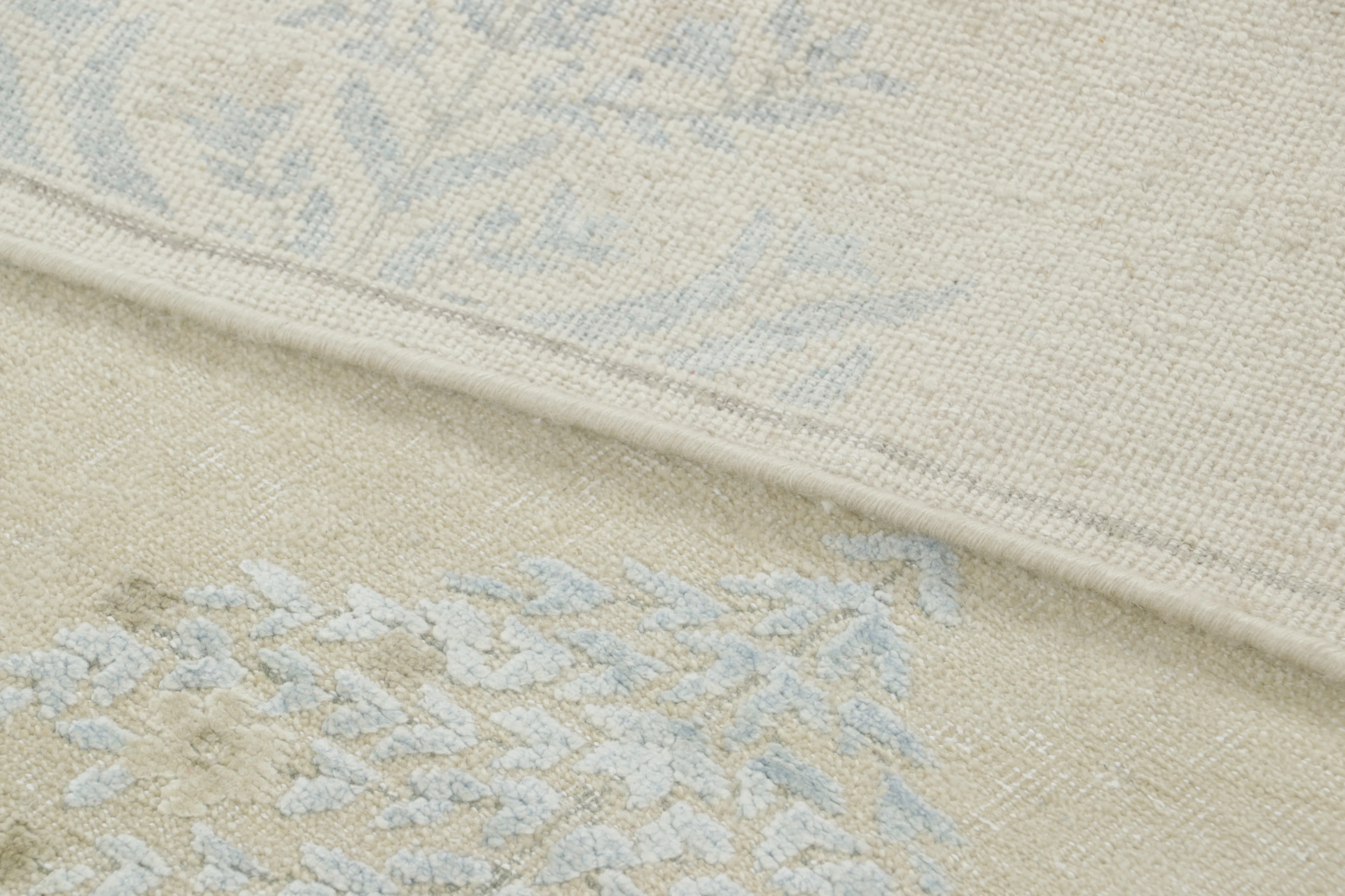 Block Print Square Floral Rug