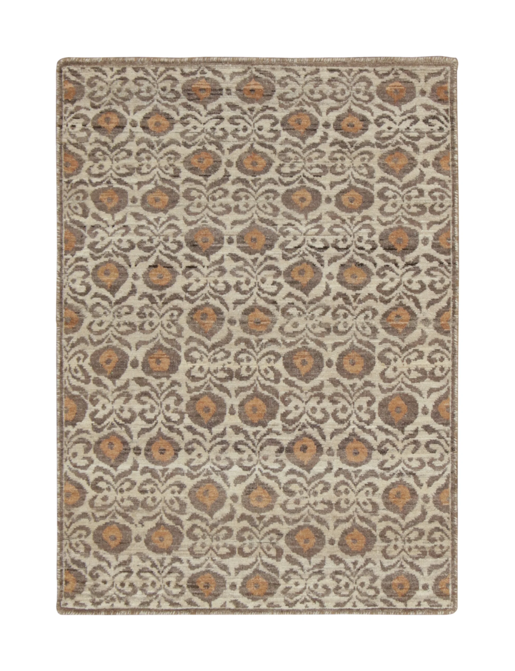 Block Print Floral Rug