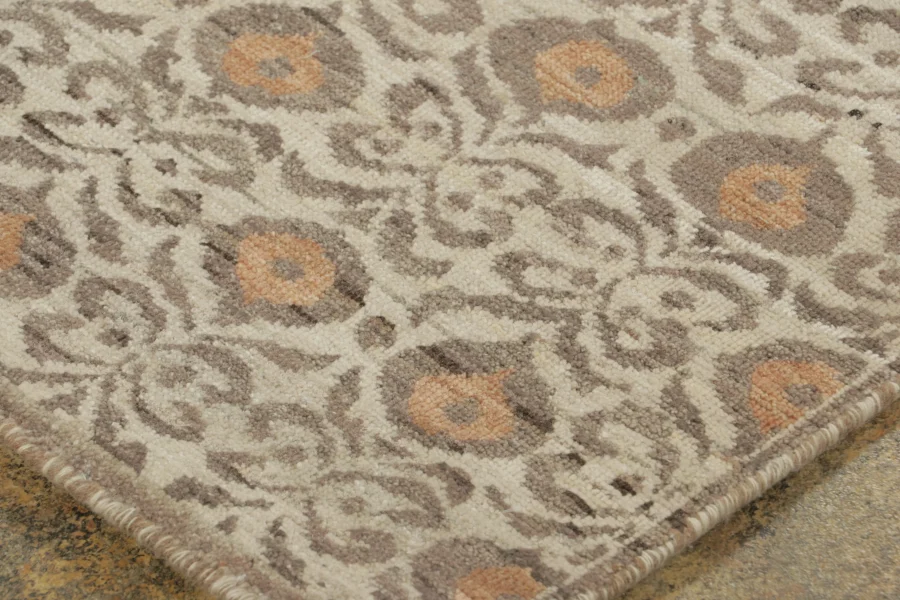 Block Print Floral Rug