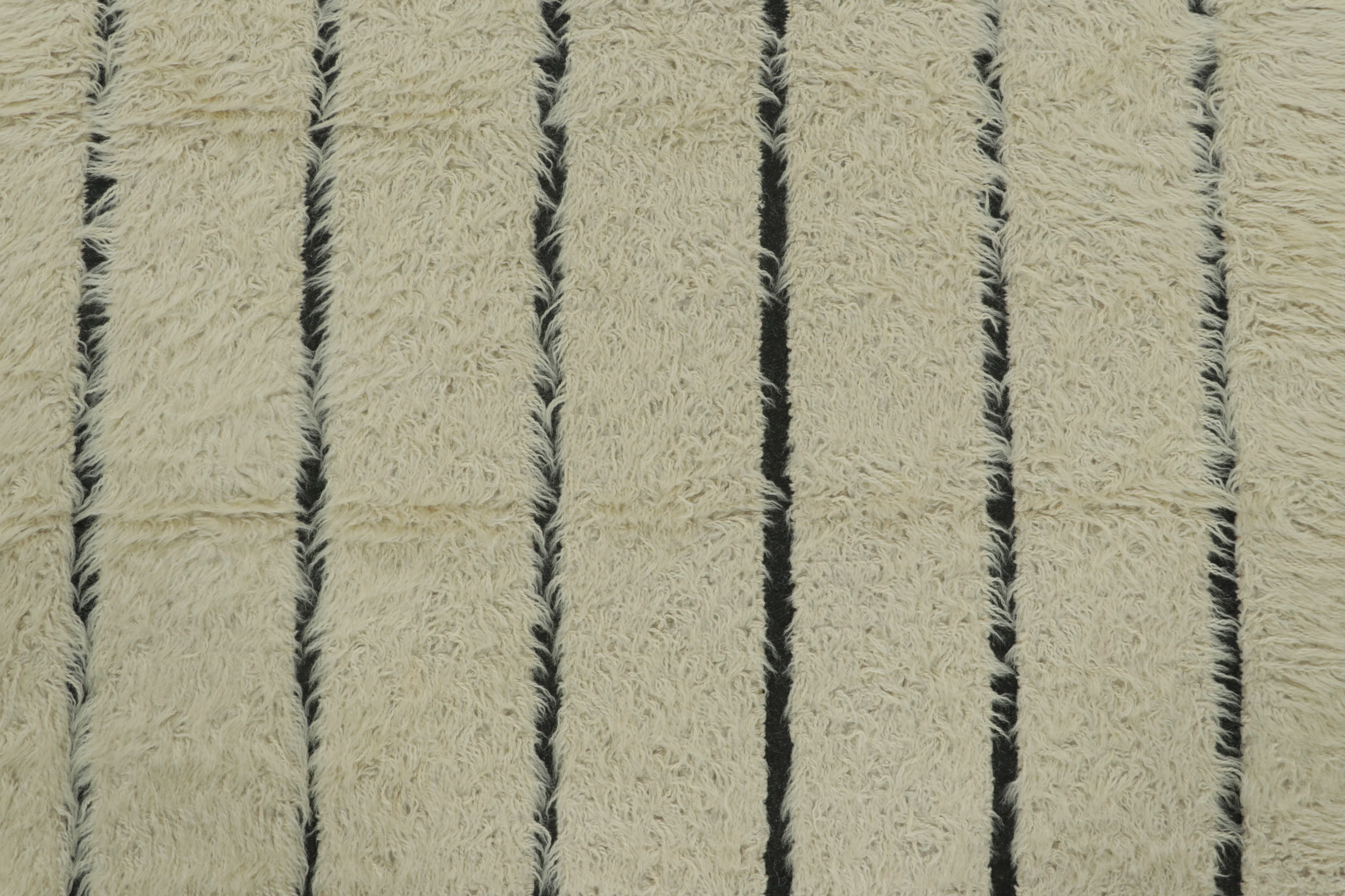 Vintage Scandinavian Geometric Rug