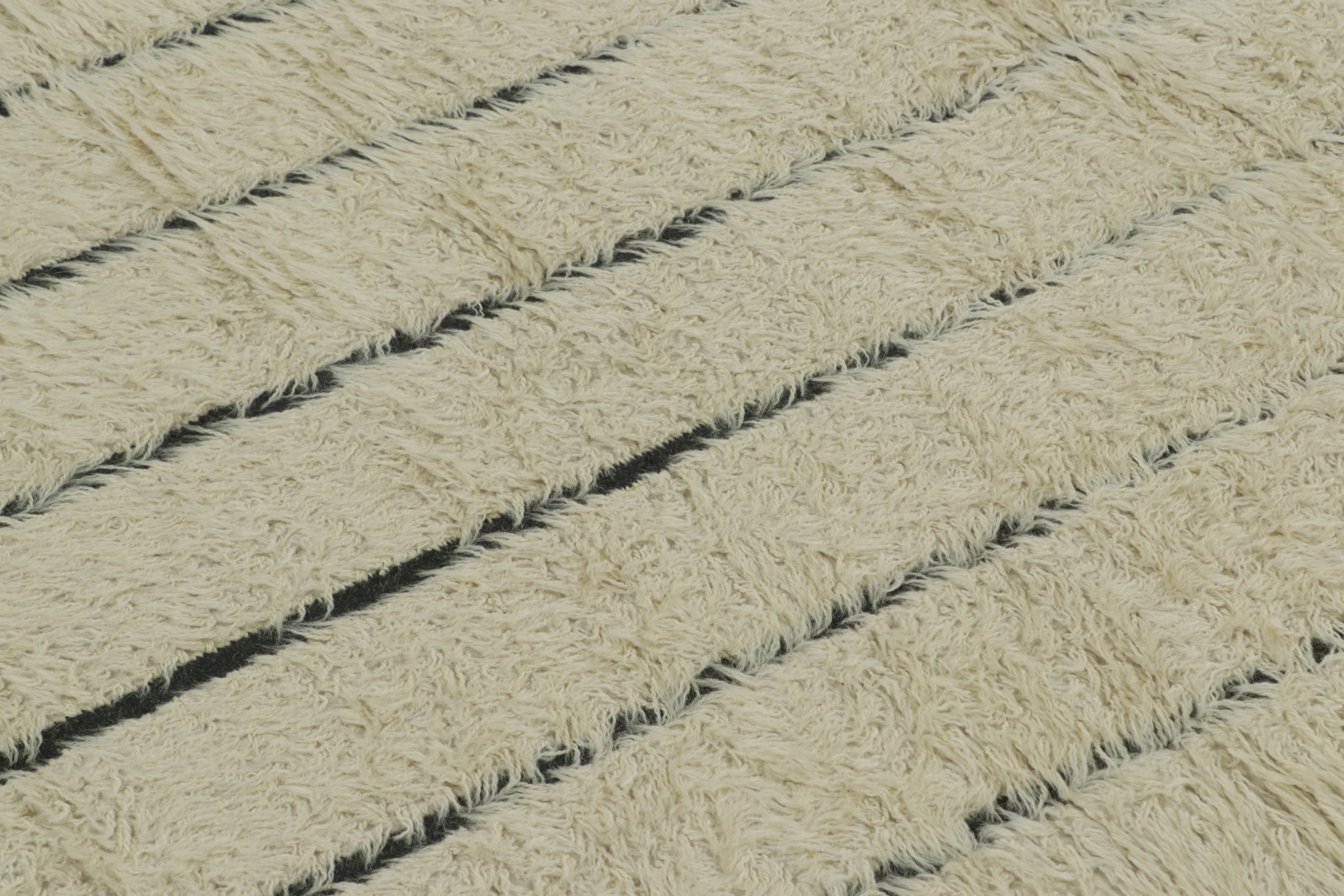 Vintage Scandinavian Geometric Rug