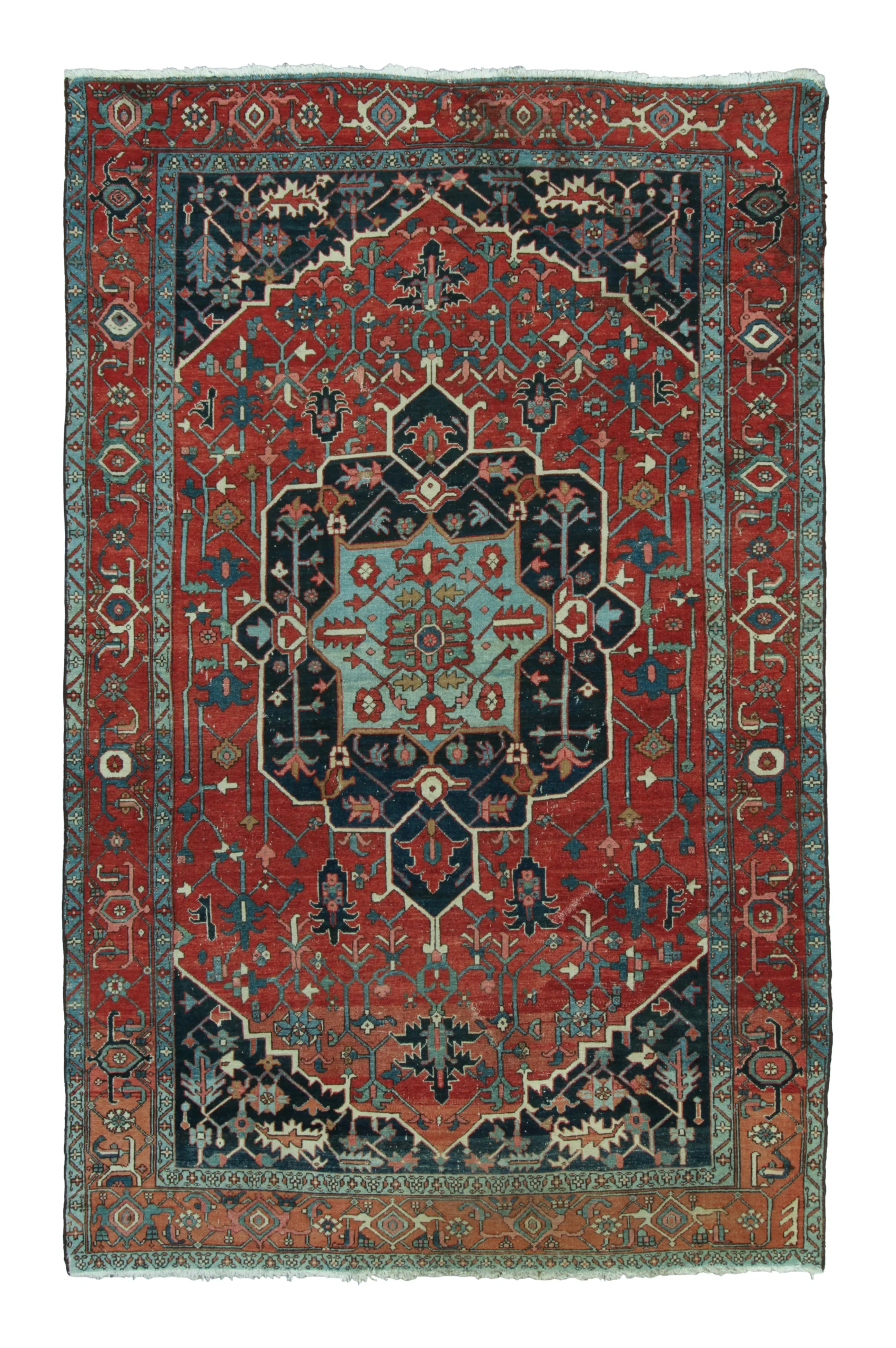 Antique Persian Karaje Rug