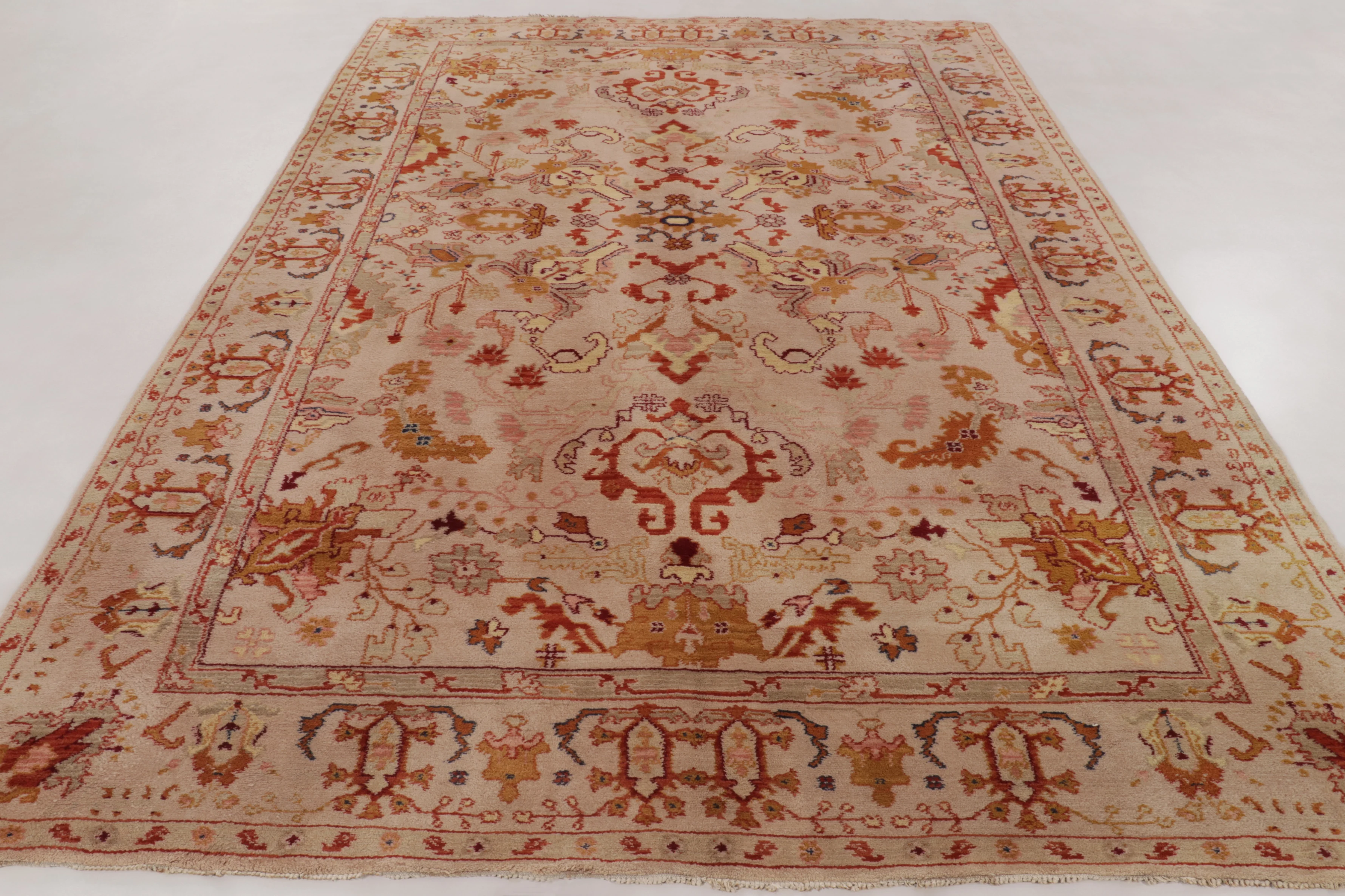 Vintage Oushak Rug