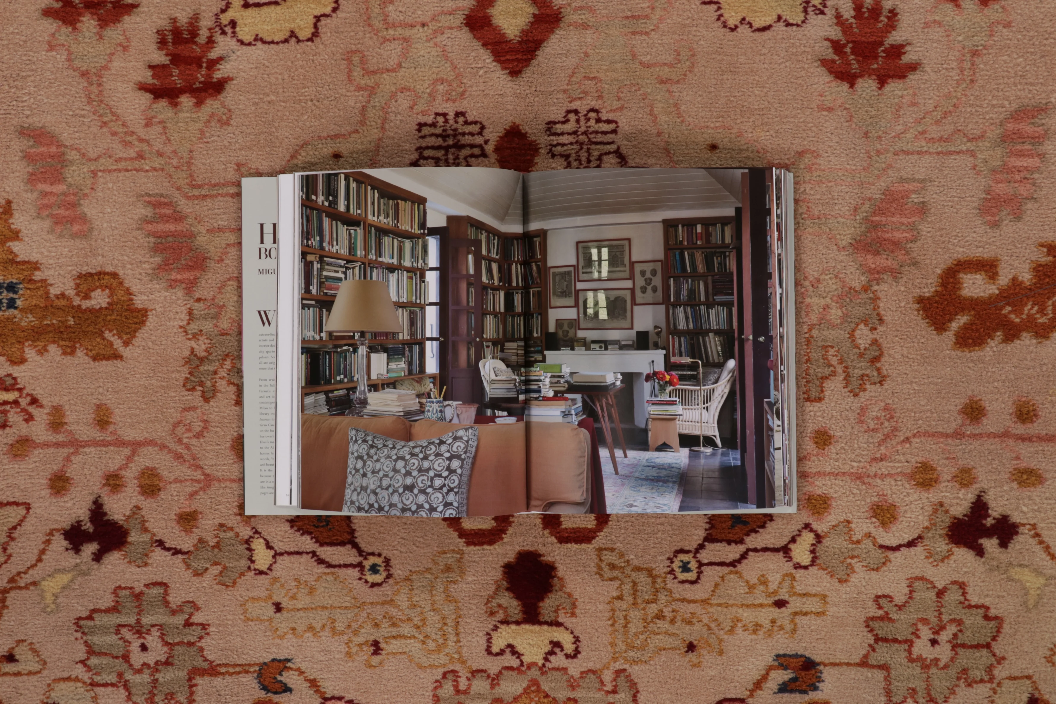Vintage Oushak Rug