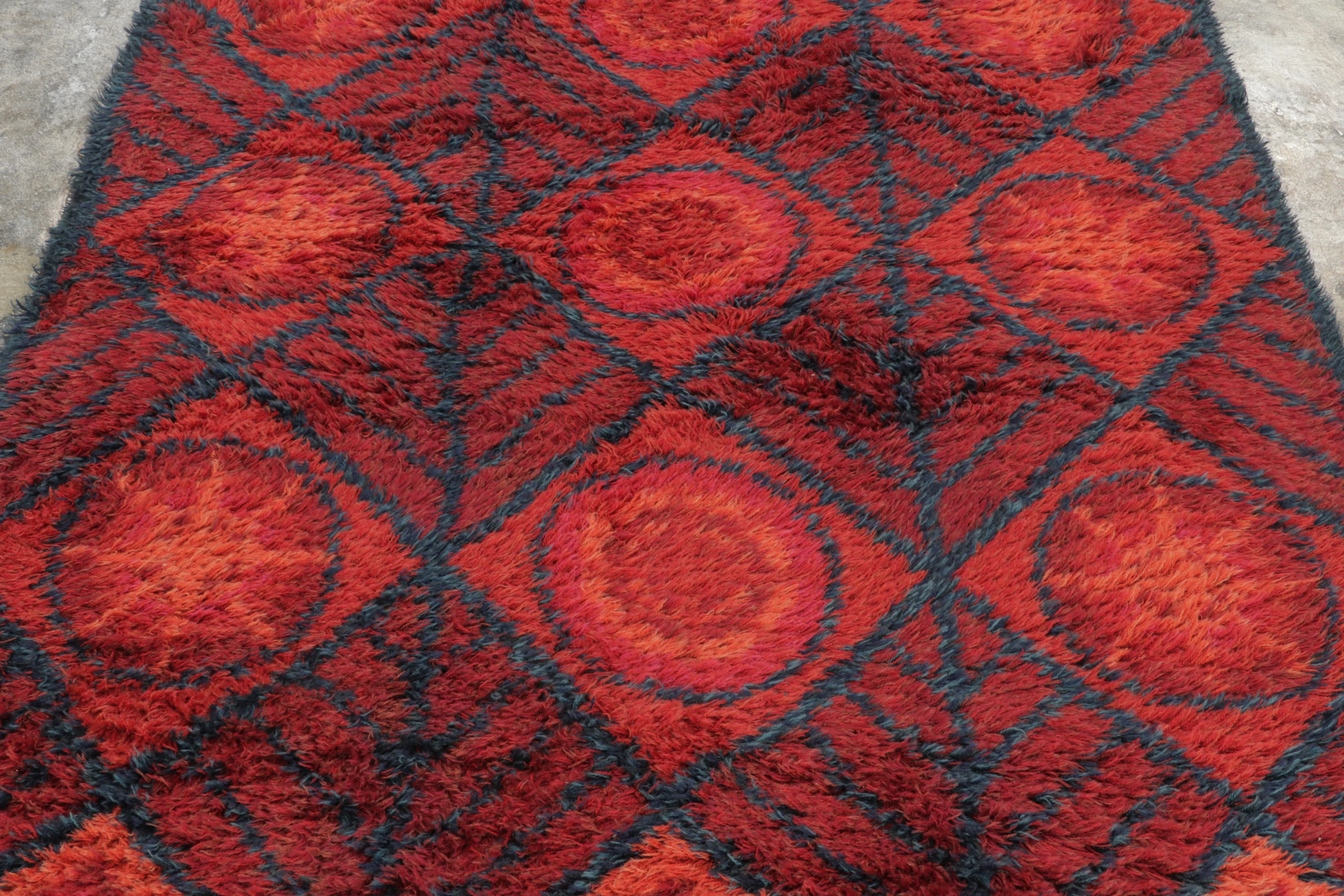 Vintage Scandinavian Rya Rug