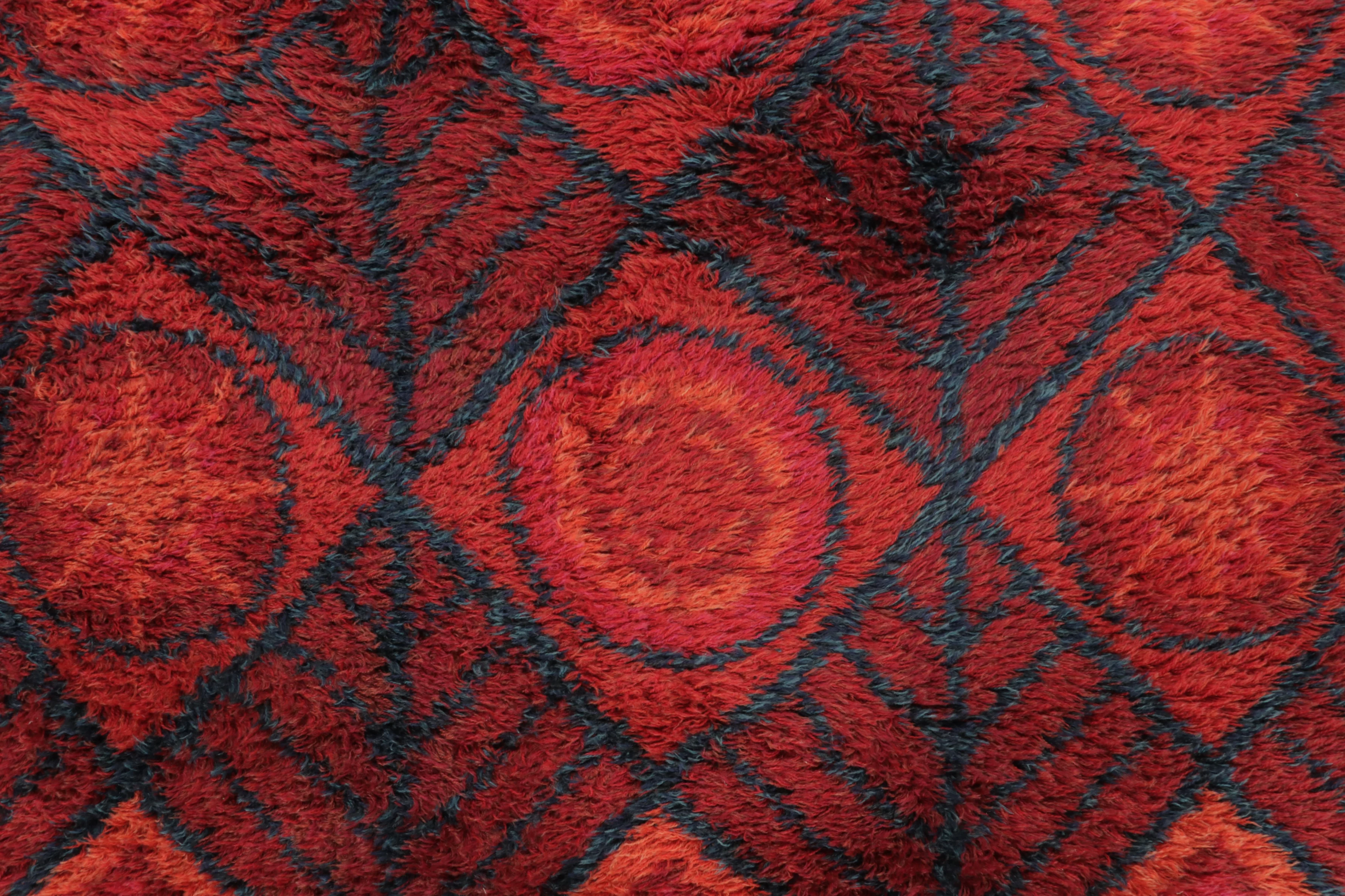 Vintage Scandinavian Rya Rug