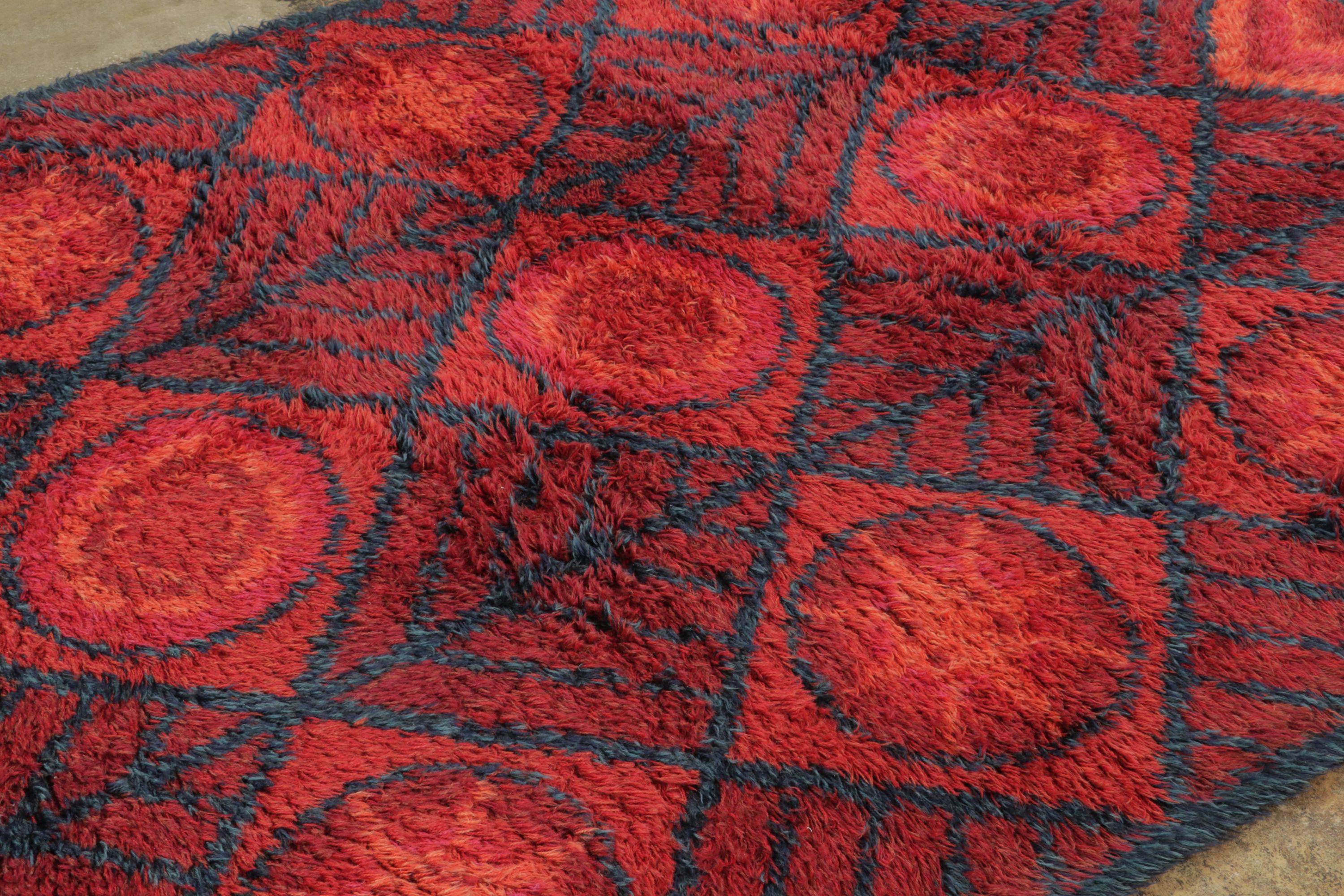 Vintage Scandinavian Rya Rug