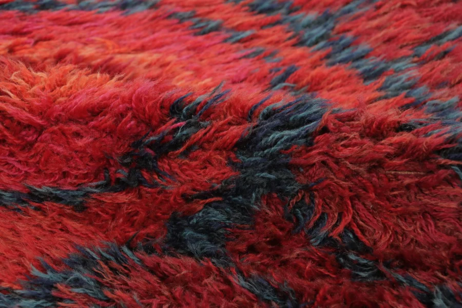 Vintage Scandinavian Rya Rug
