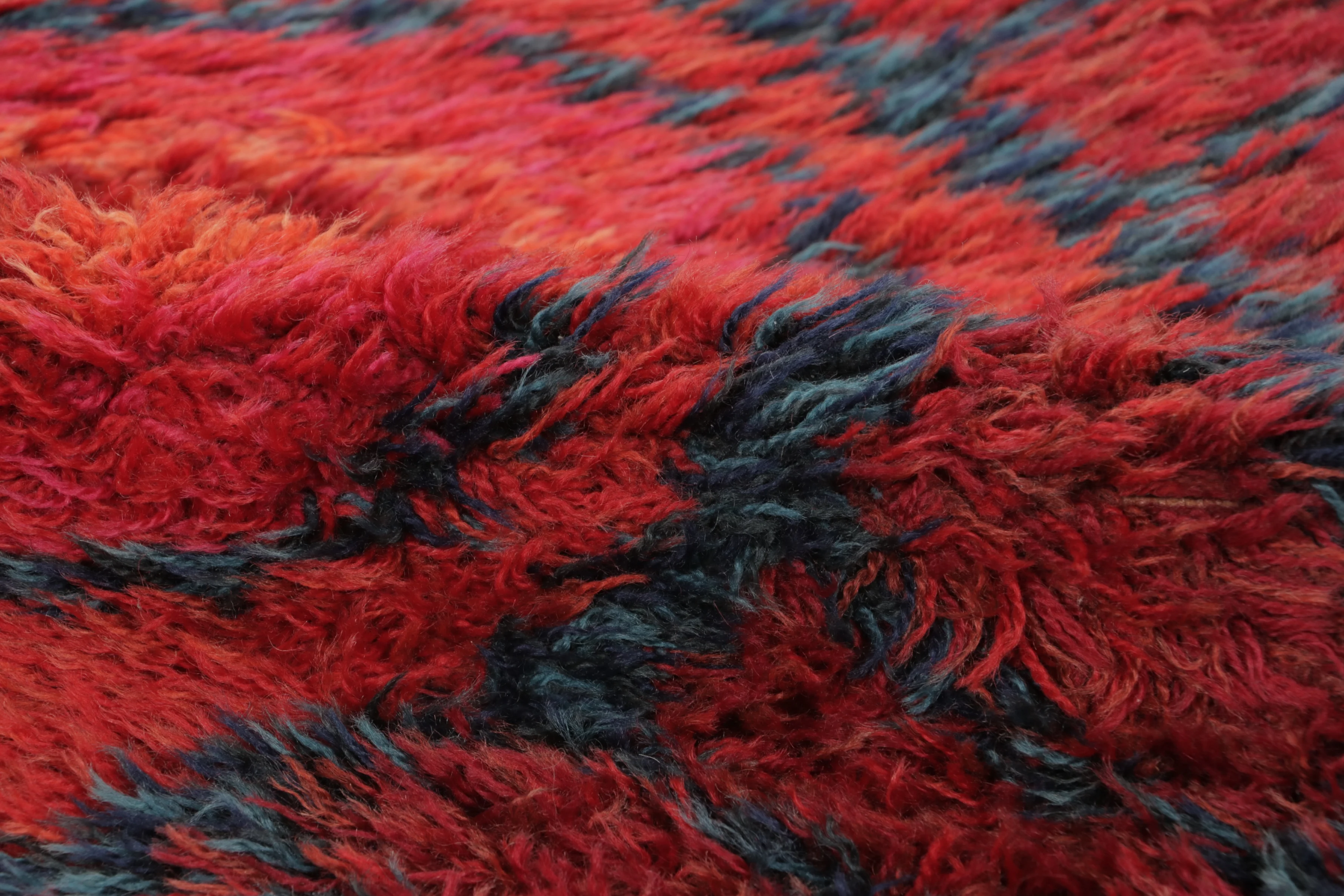 Vintage Scandinavian Rya Rug