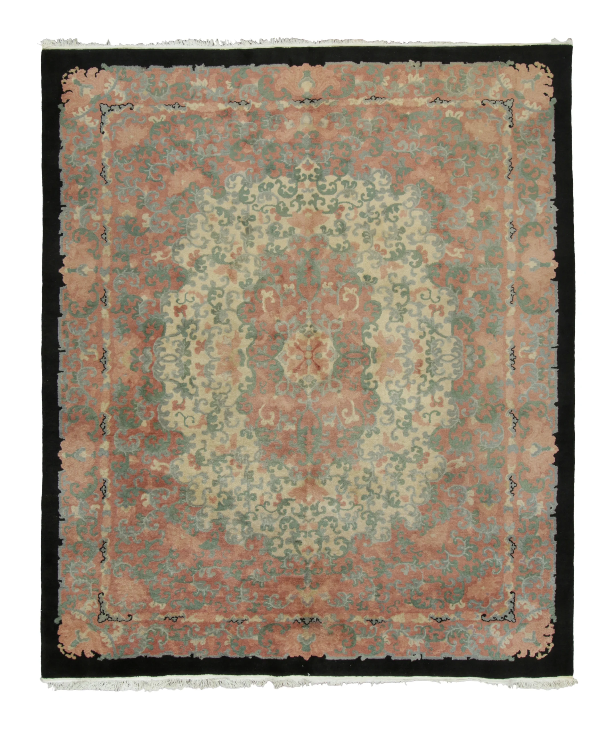 Antique Chinese Hooked Rug