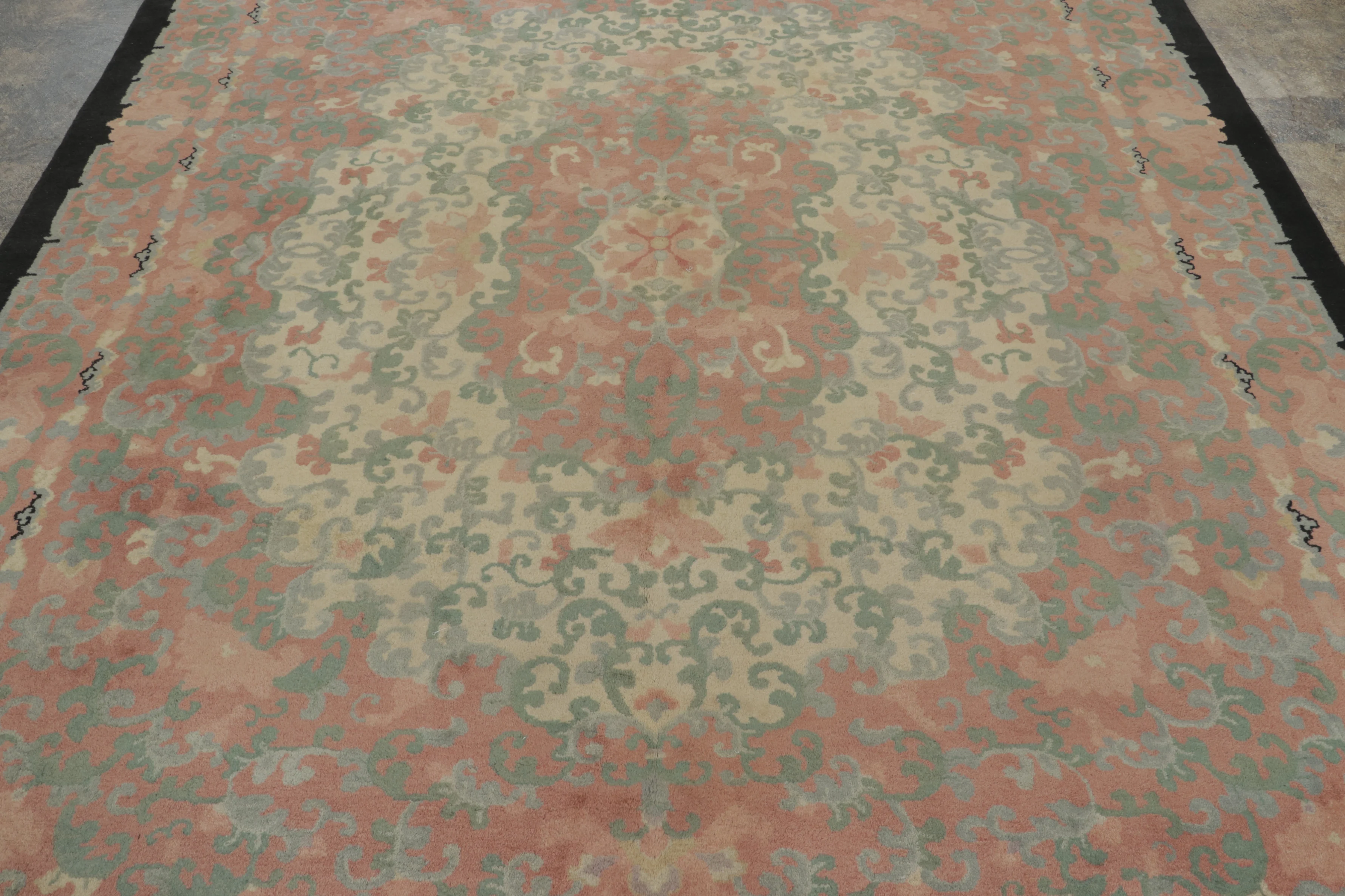 Antique Chinese Hooked Rug