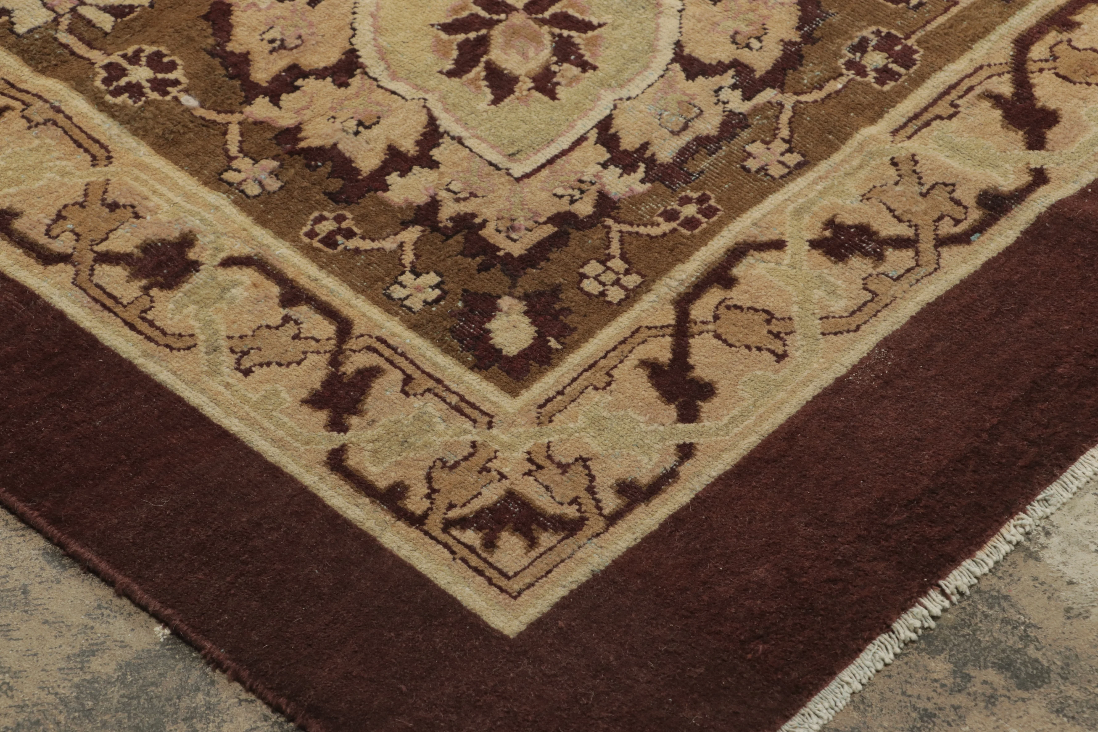 Oversized Antique Agra Rug
