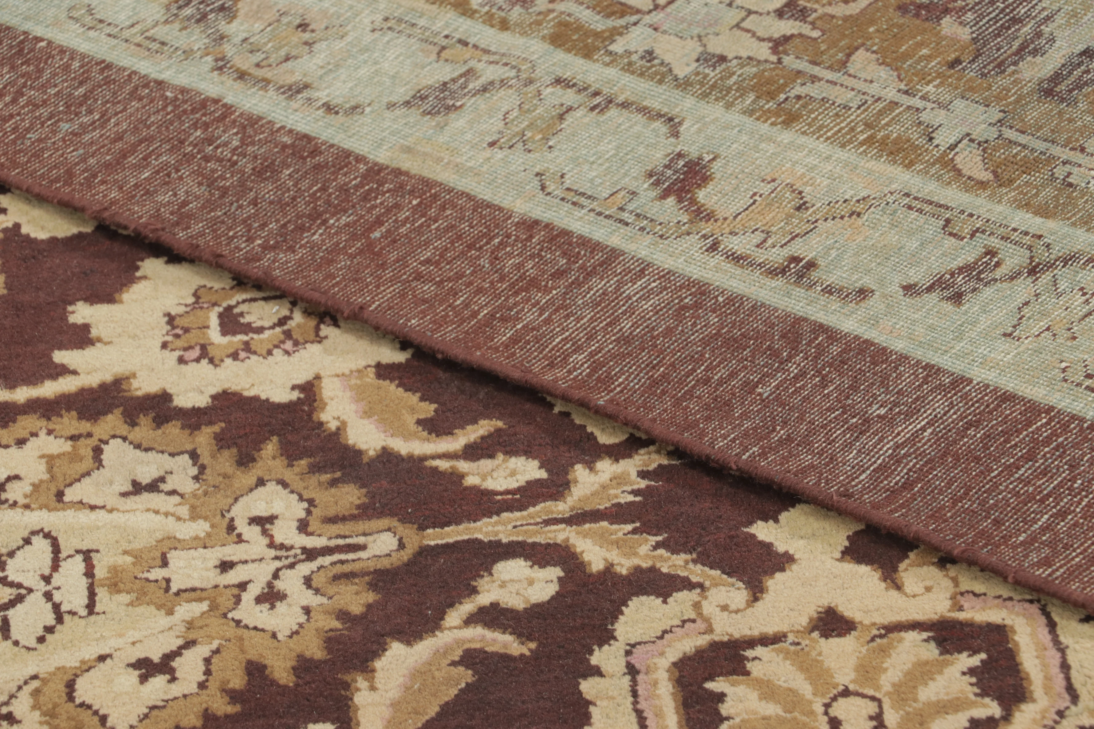Oversized Antique Agra Rug